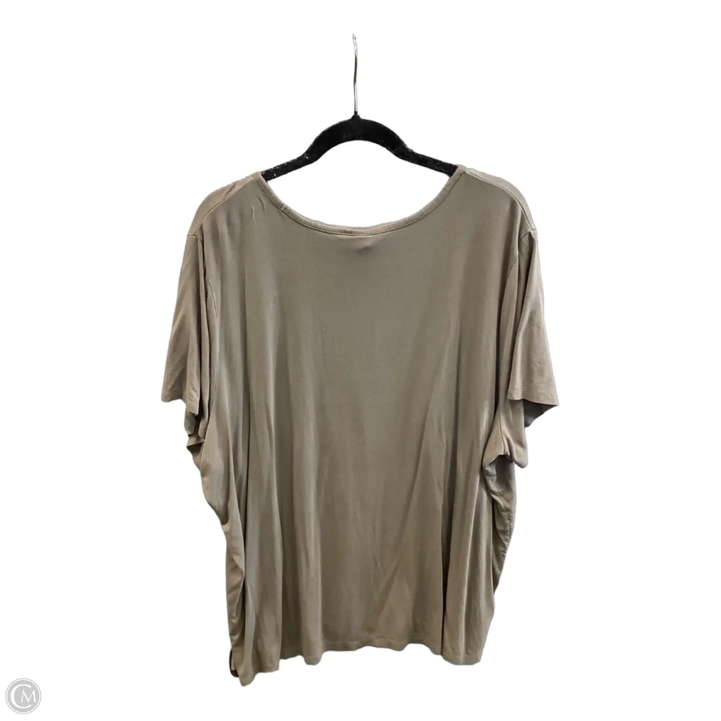 Top Short Sleeve By Old Navy In Brown, Size: 3x