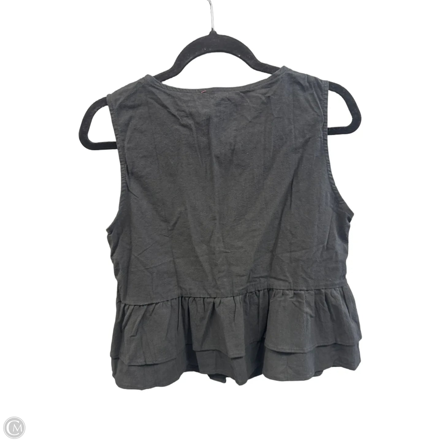 Top Sleeveless By Shein In Black, Size: L