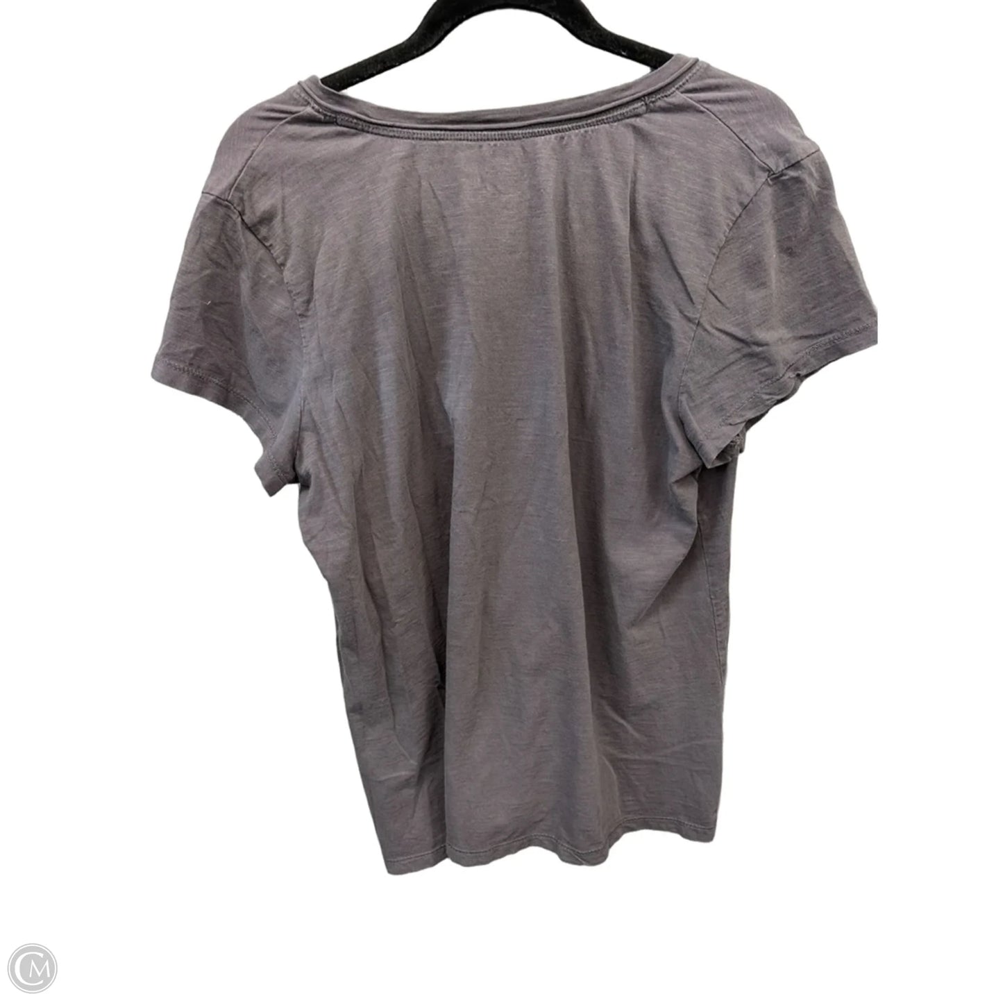 Top Short Sleeve By Sonoma In Grey, Size: Xl
