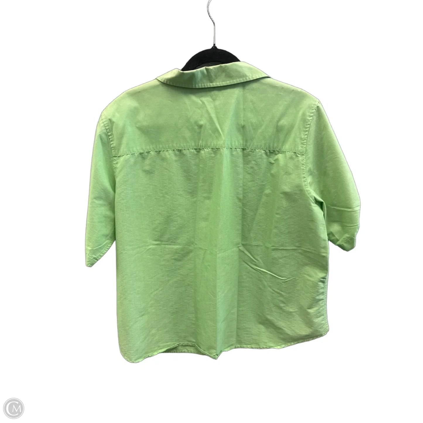 Top Short Sleeve By Krazy Kat In Green, Size: 2x