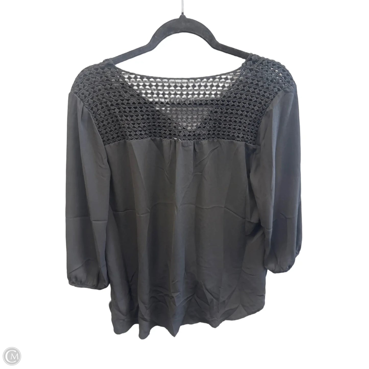 Top Long Sleeve By Xhilaration In Black, Size: M