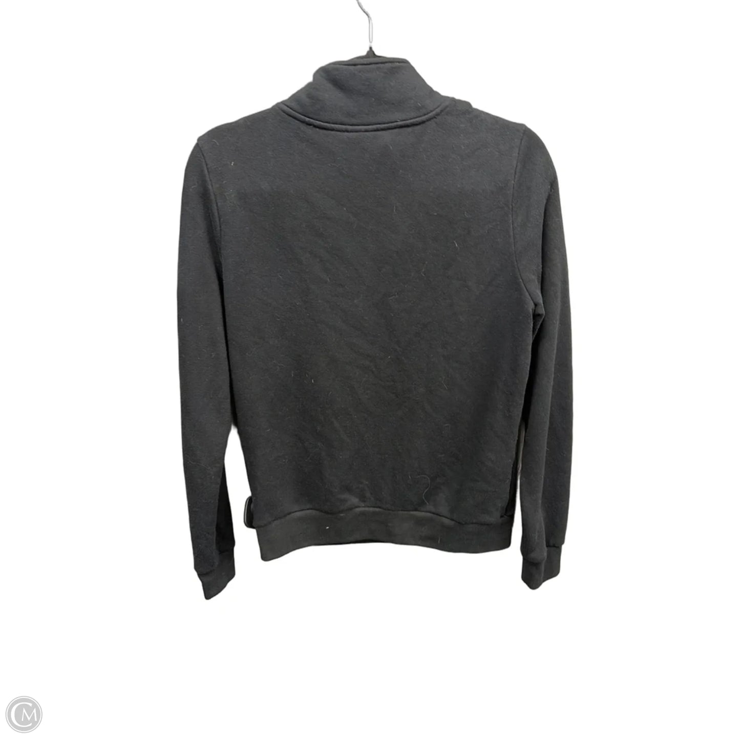 Sweatshirt Collar By Pink In Black, Size: Sp
