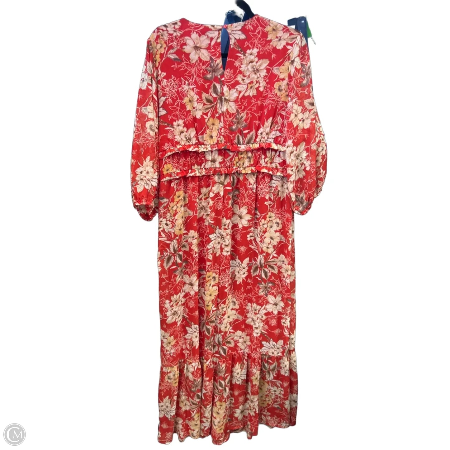 Dress Casual Maxi By Luxology In Red, Size: L