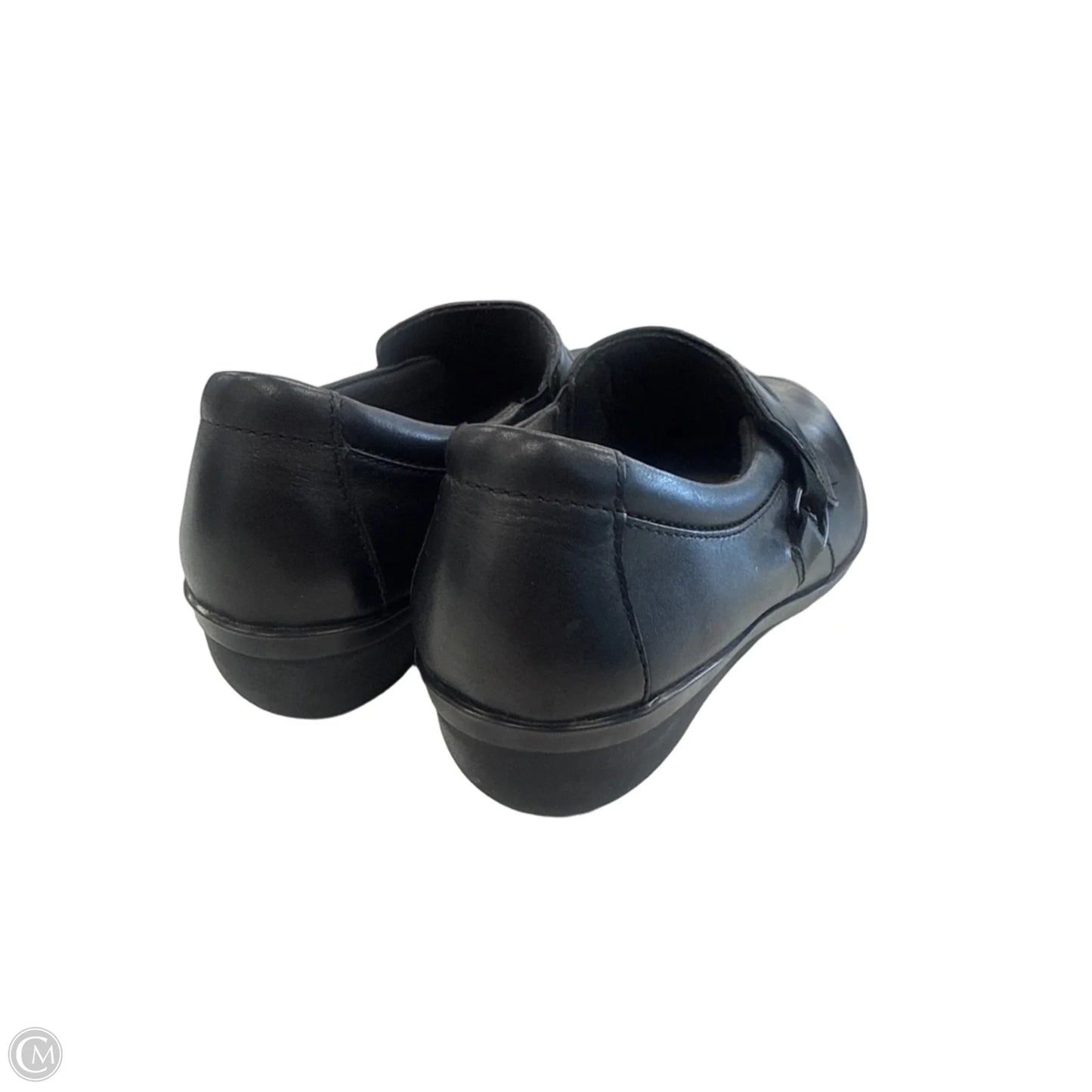 Shoes Flats By Clarks In Black, Size: 7.5