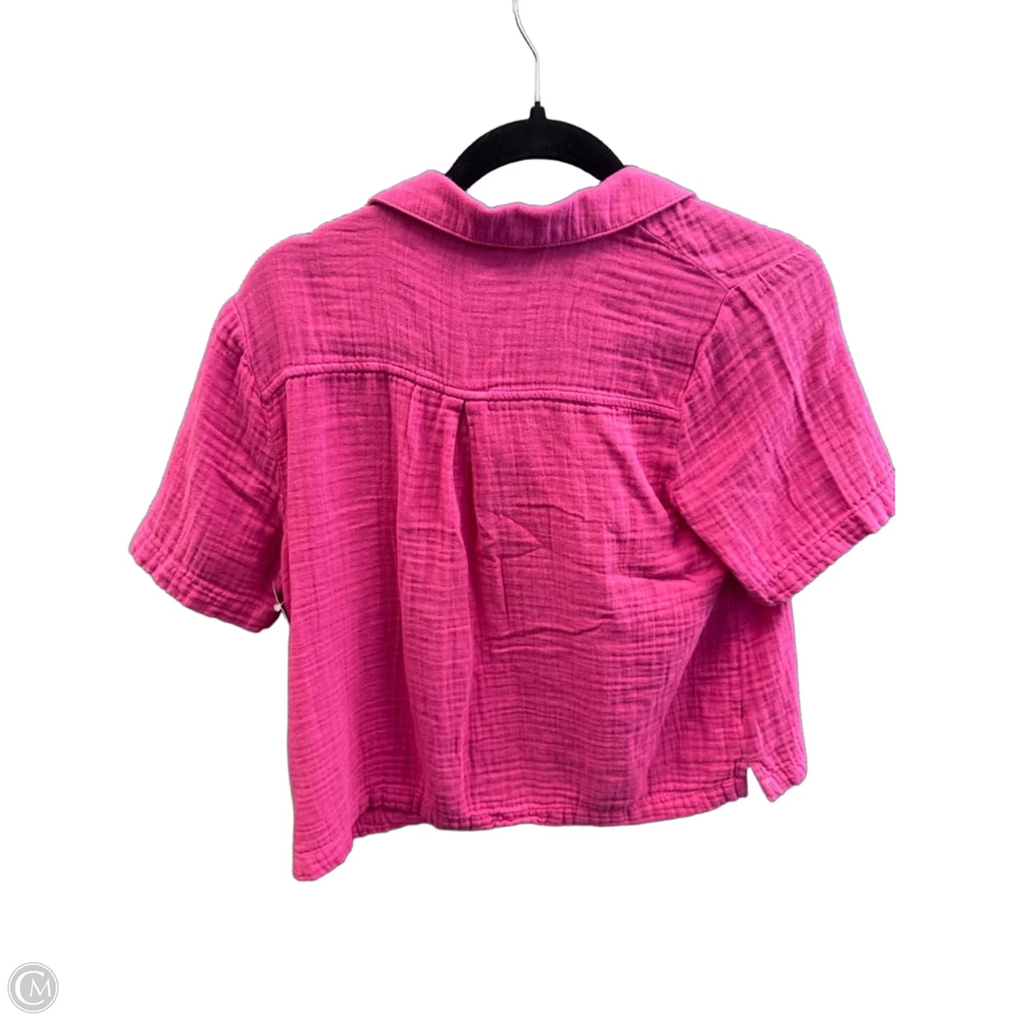 Top Short Sleeve By Old Navy In Pink, Size: Xs