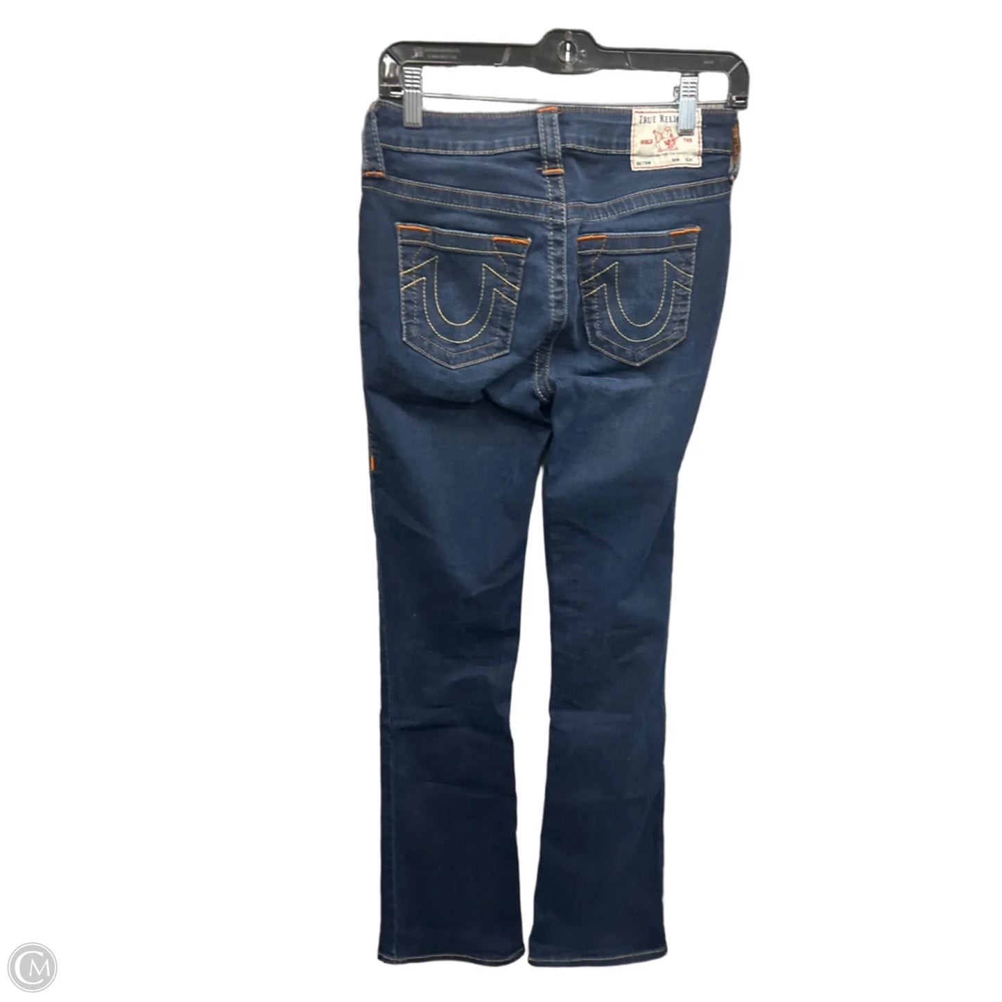 Jeans Boot Cut By True Religion In Blue Denim, Size: 8