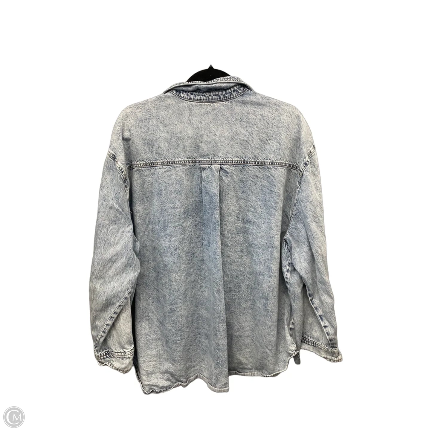 Jacket Denim By Time And Tru In Blue Denim, Size: 3x