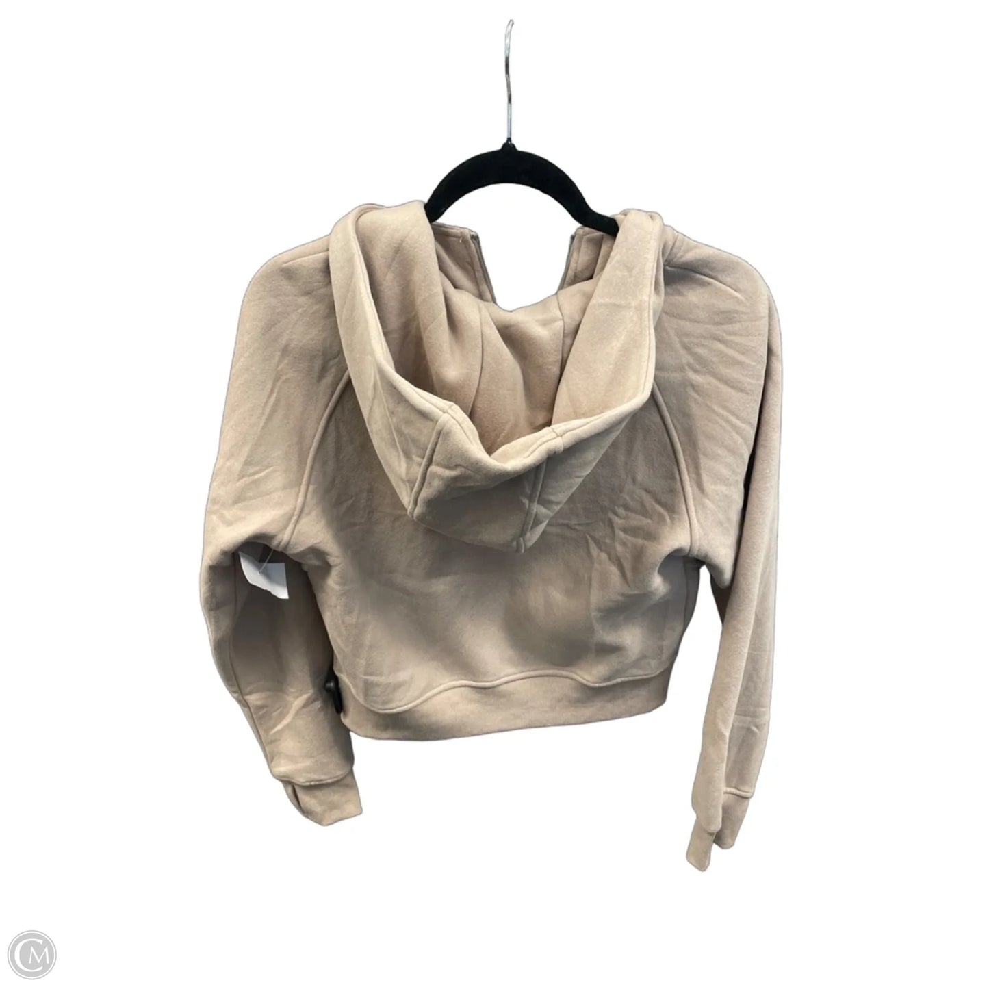Sweatshirt Hoodie By Trendy Queen In Brown, Size: S