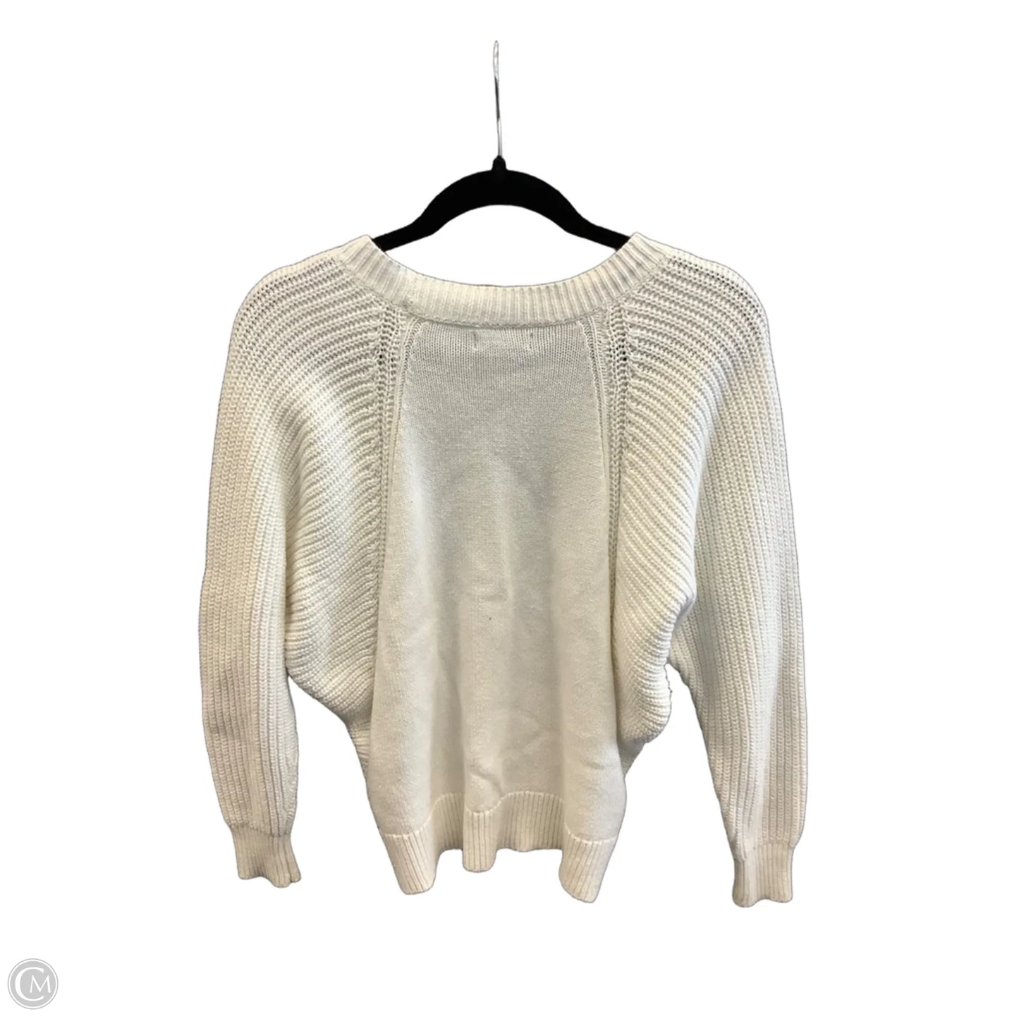 Sweater By Simply Vera In White, Size: Xs