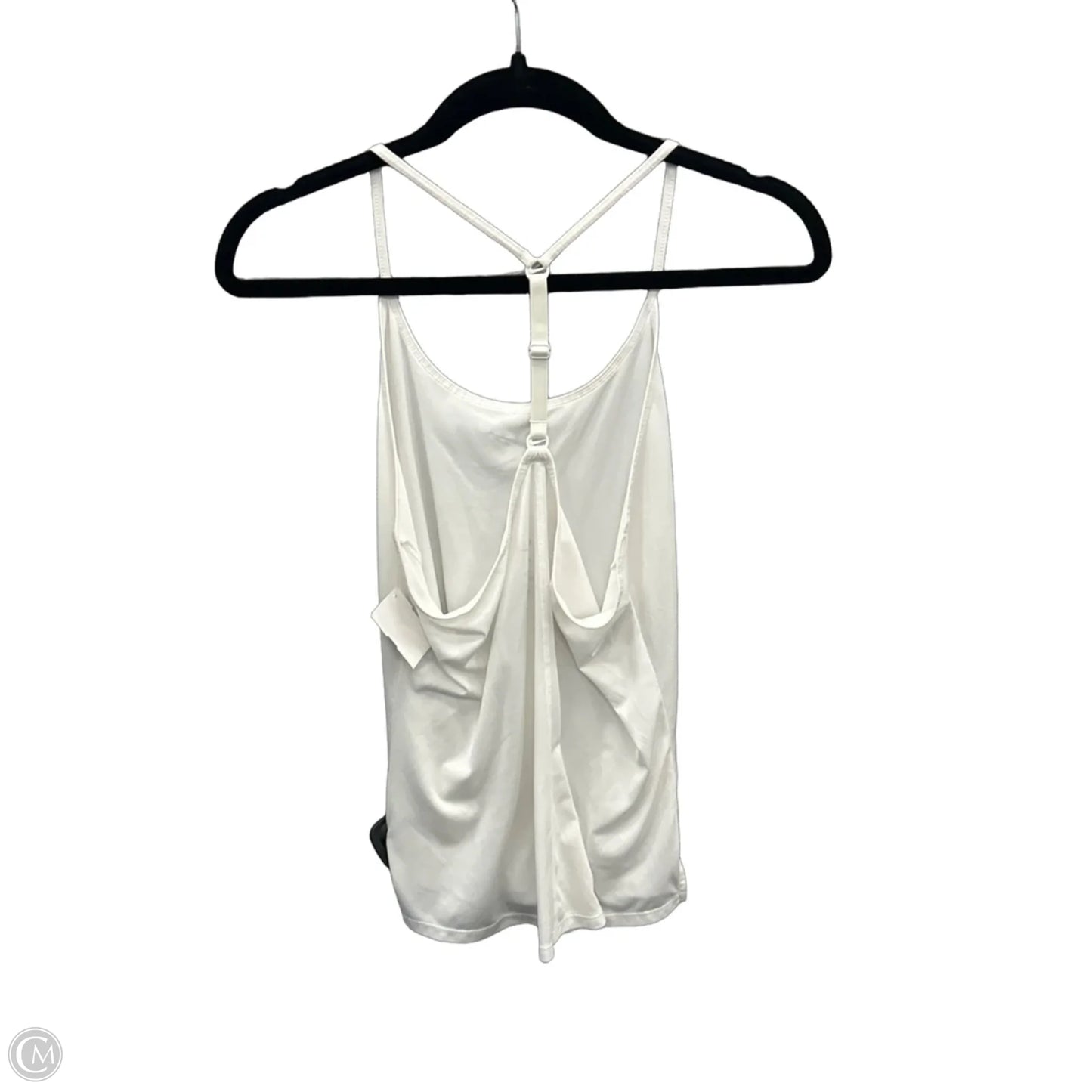Athletic Tank Top By Nike In White, Size: M