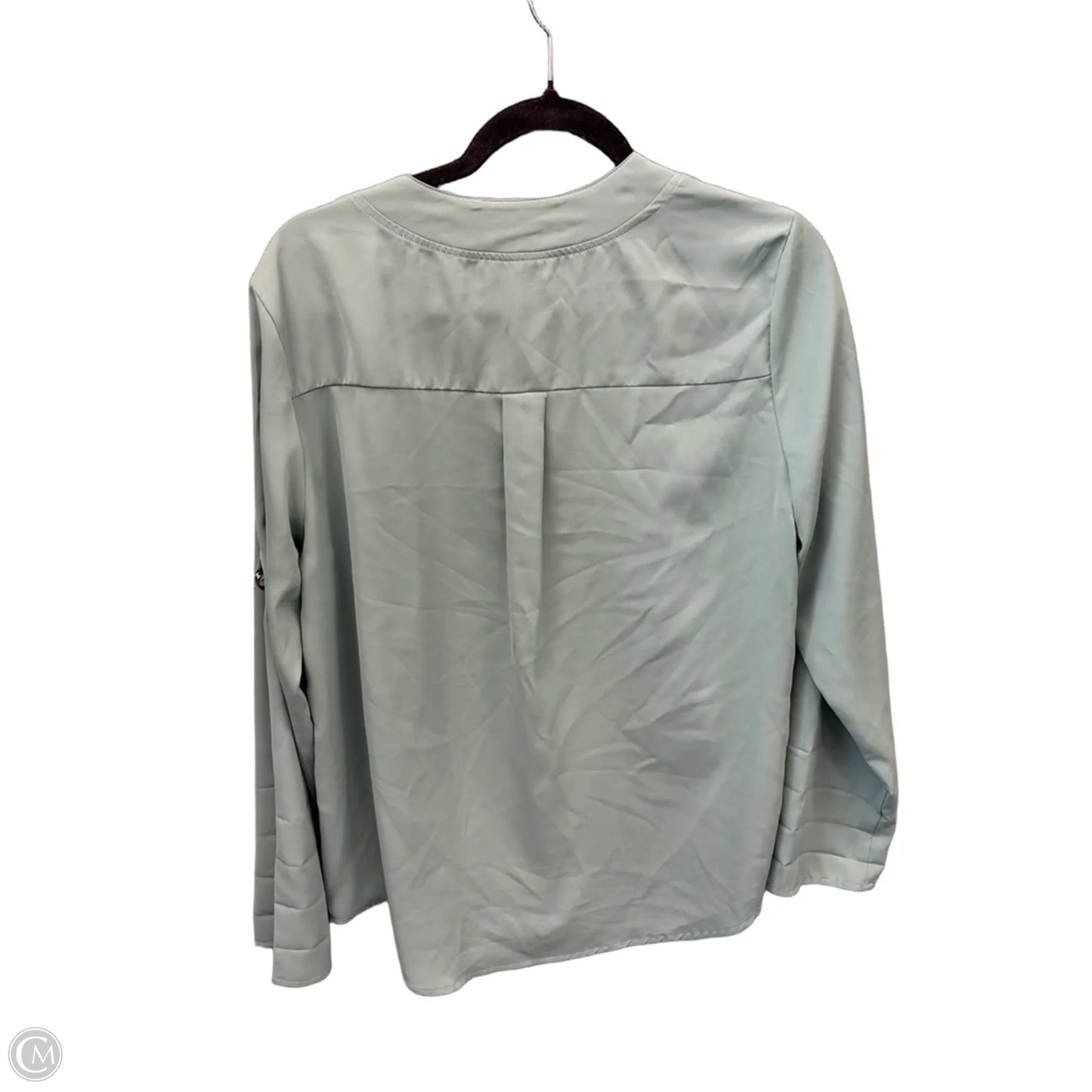Top Long Sleeve By Clothes Mentor In Green, Size: L