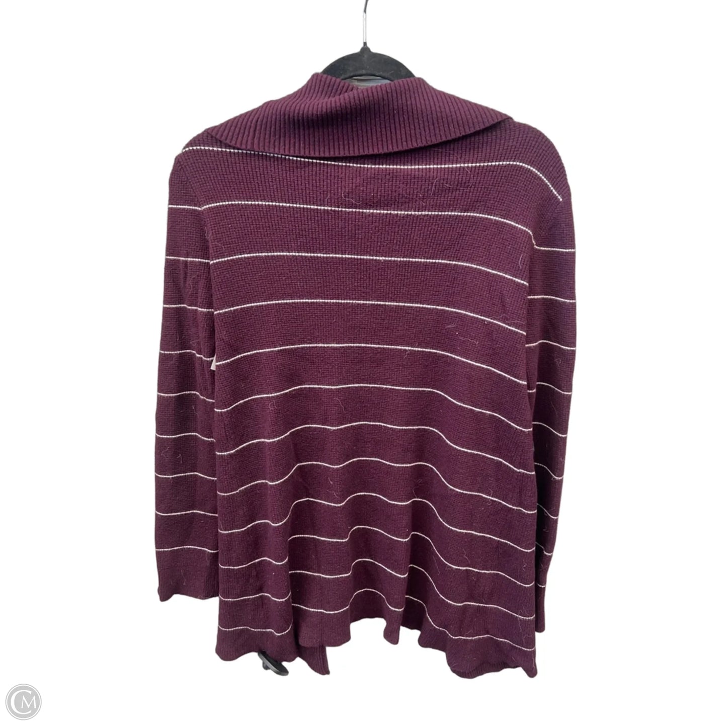 Cardigan By Clothes Mentor In Purple, Size: M