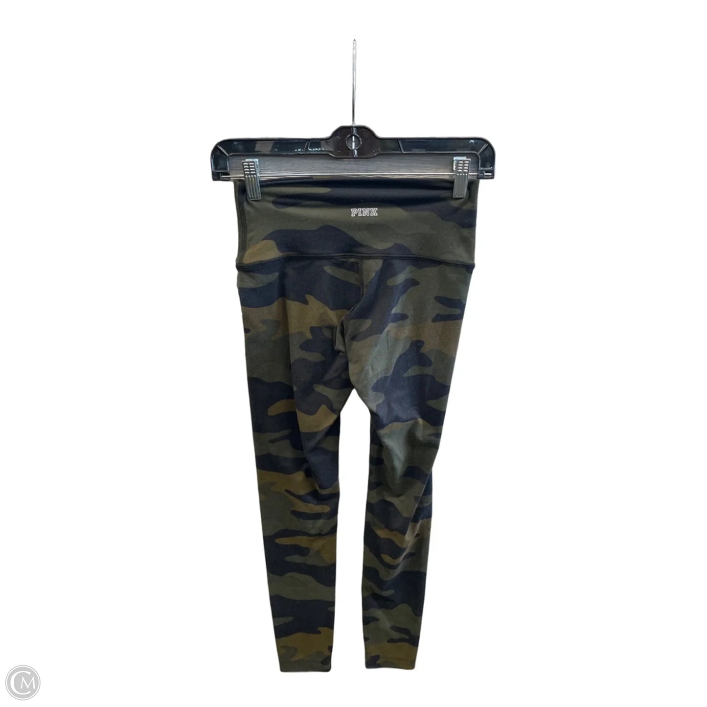 Athletic Leggings By Pink In Camouflage Print, Size: Xs
