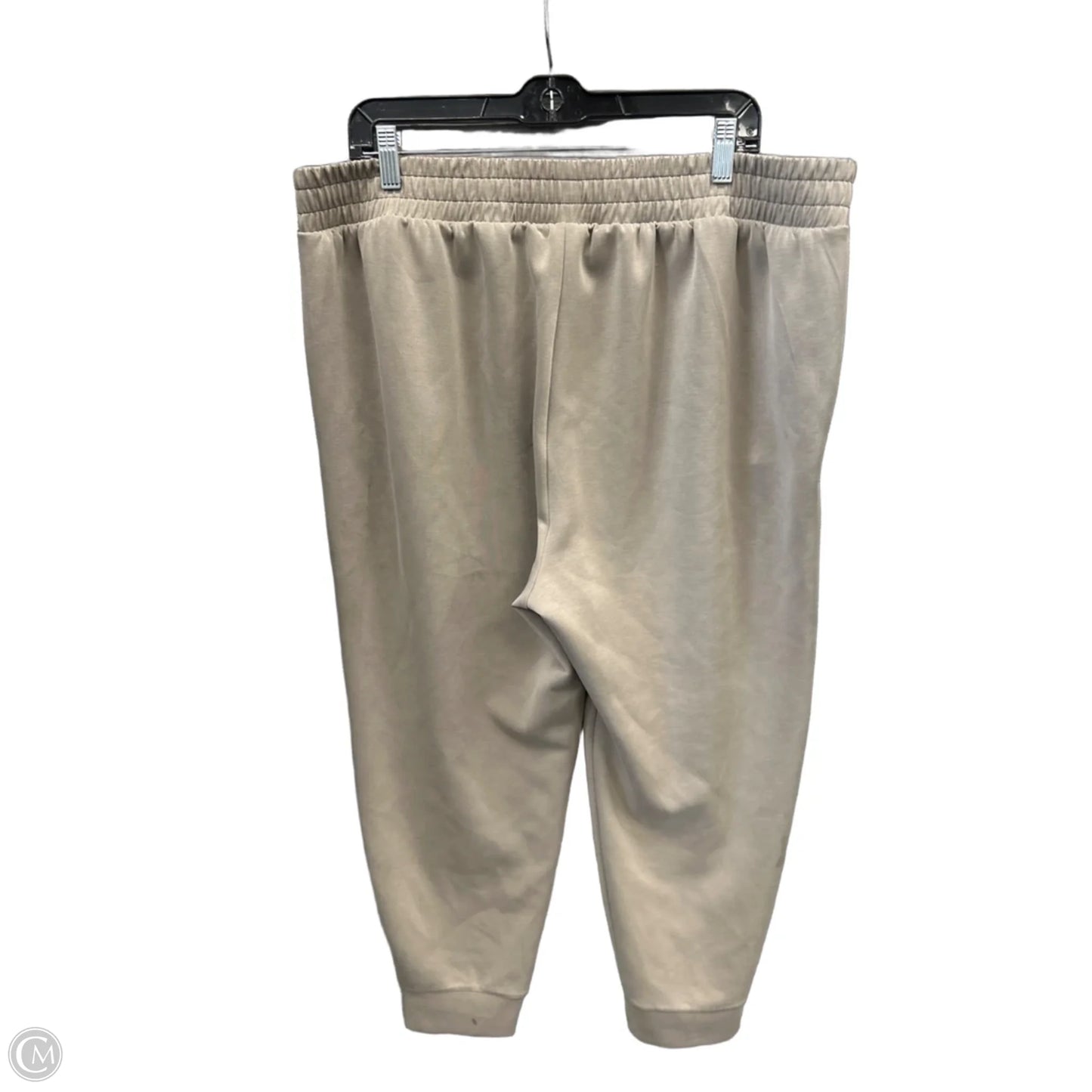Athletic Pants By Avia In Taupe, Size: Xxl
