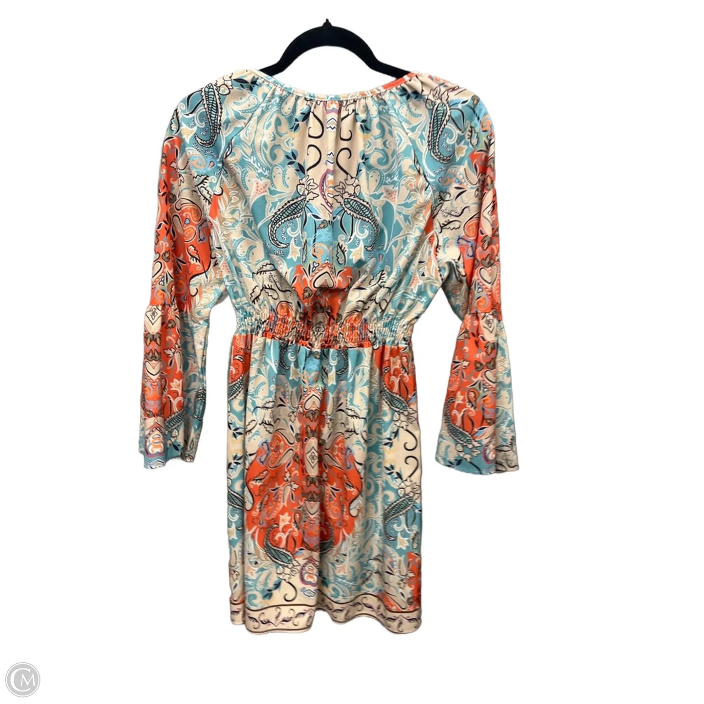 Dress Casual Midi By Clothes Mentor In Multi-colored, Size: S