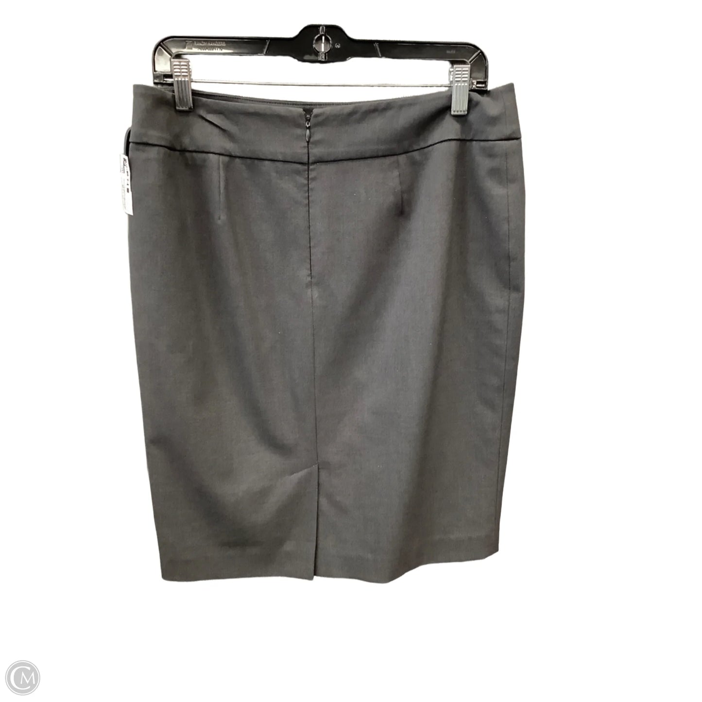 Skirt Suit 2pc By Nine West Apparel In Grey, Size: M