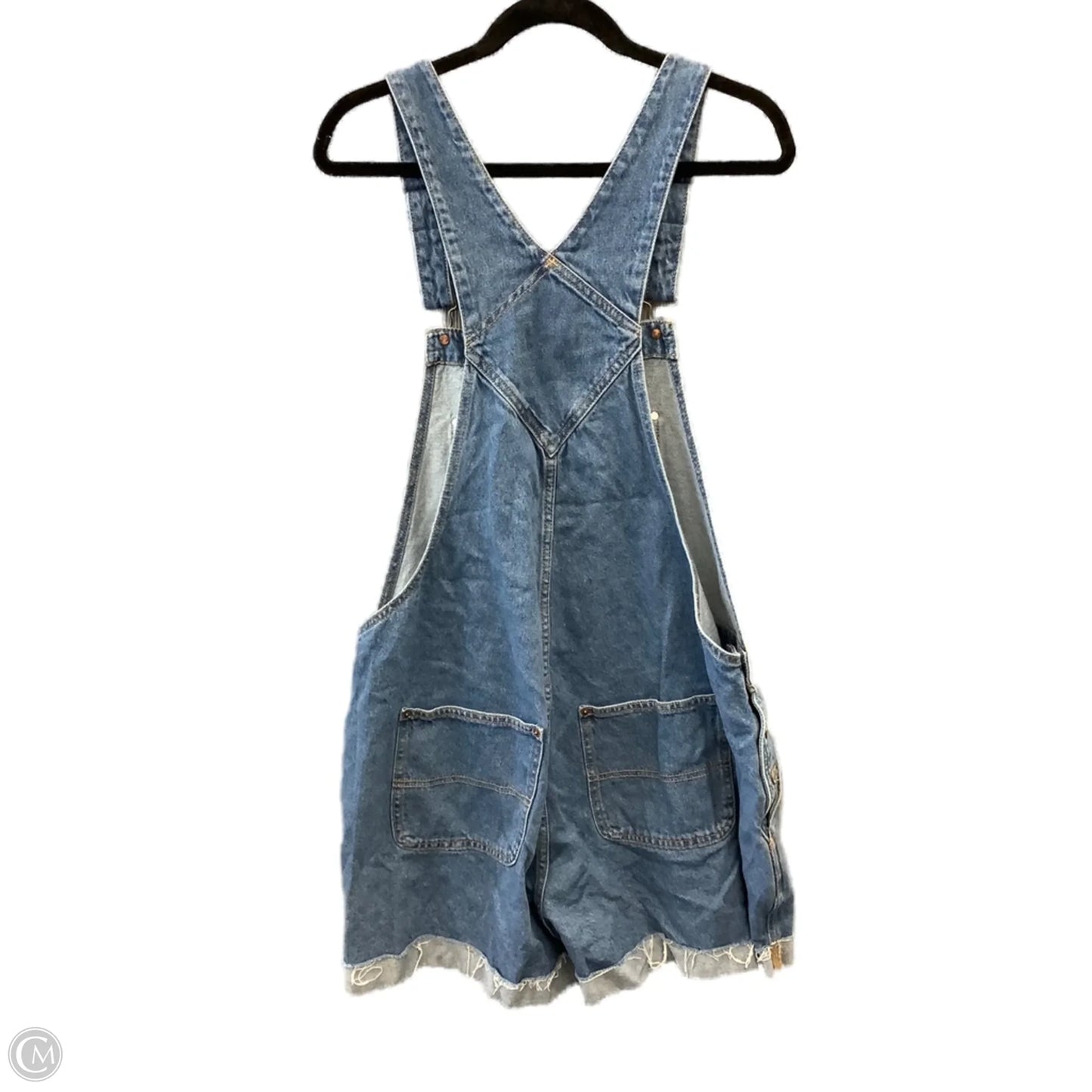 Shortalls By Old Navy In Blue Denim, Size: Xl