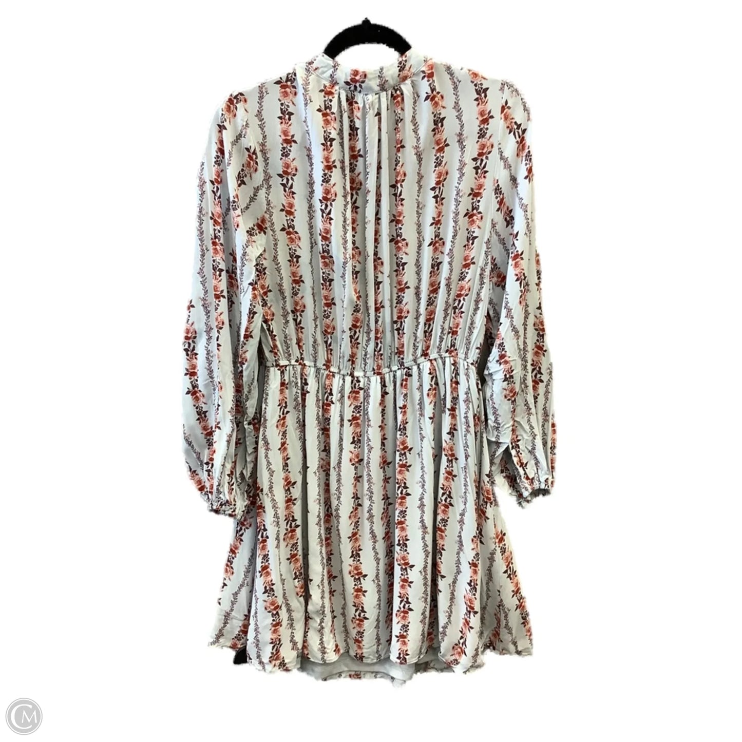 Dress Casual Midi By Savanna Jane In Floral Print, Size: 1x