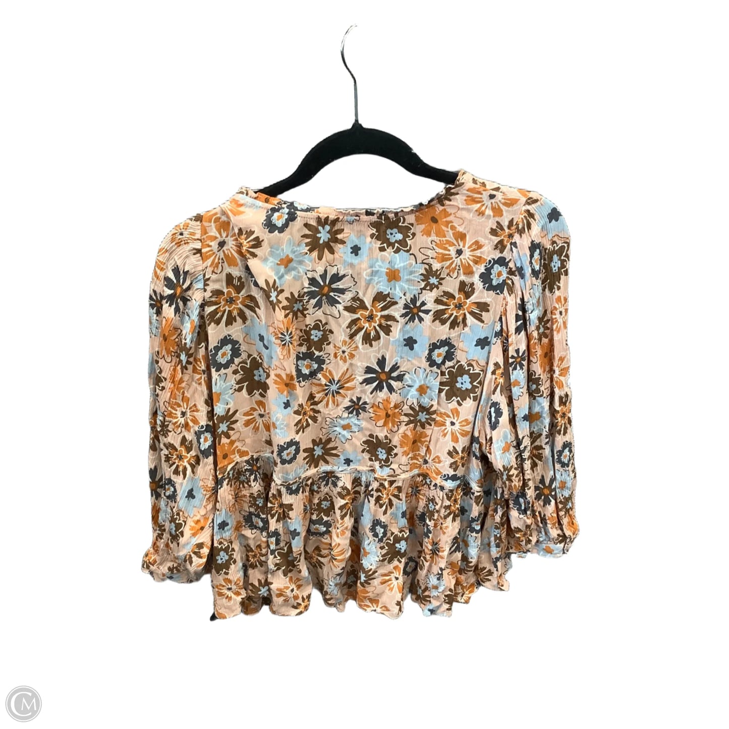 Top Short Sleeve By So In Floral Print, Size: L