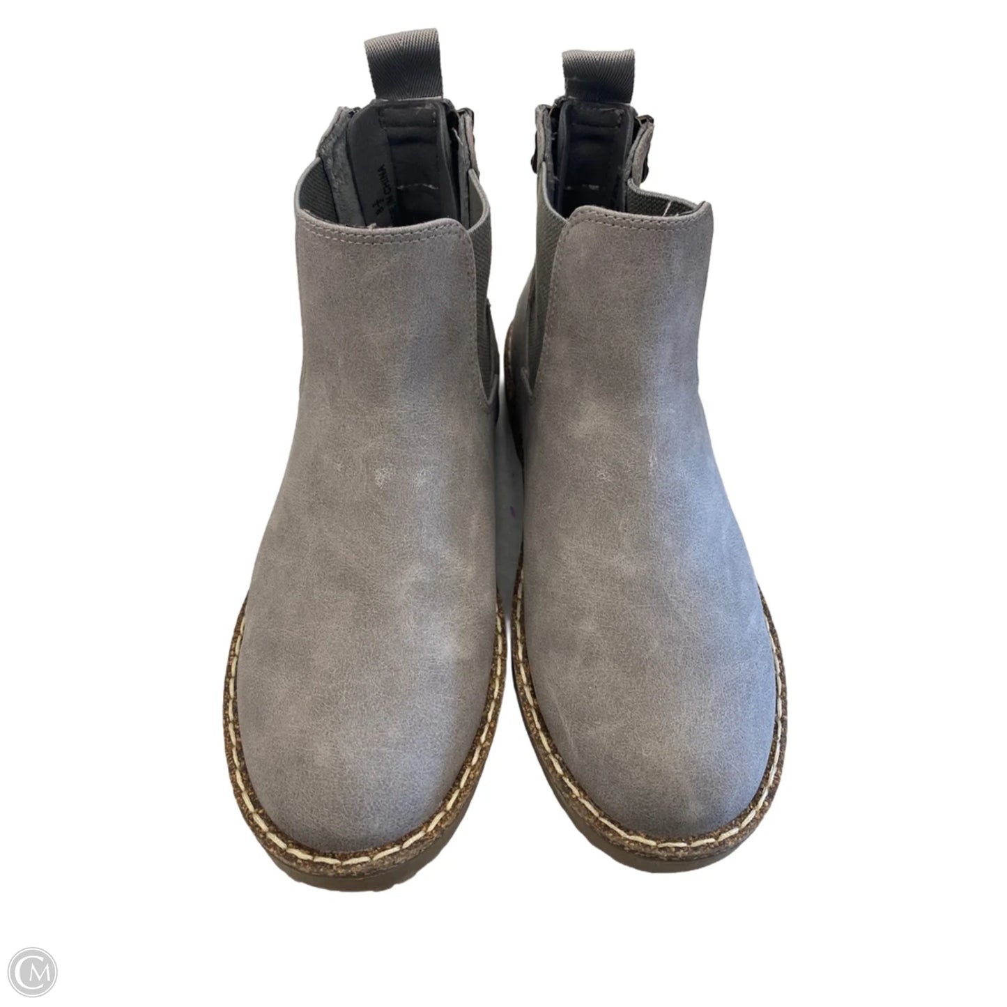 Boots Ankle Flats By Blowfish In Grey, Size: 8.5