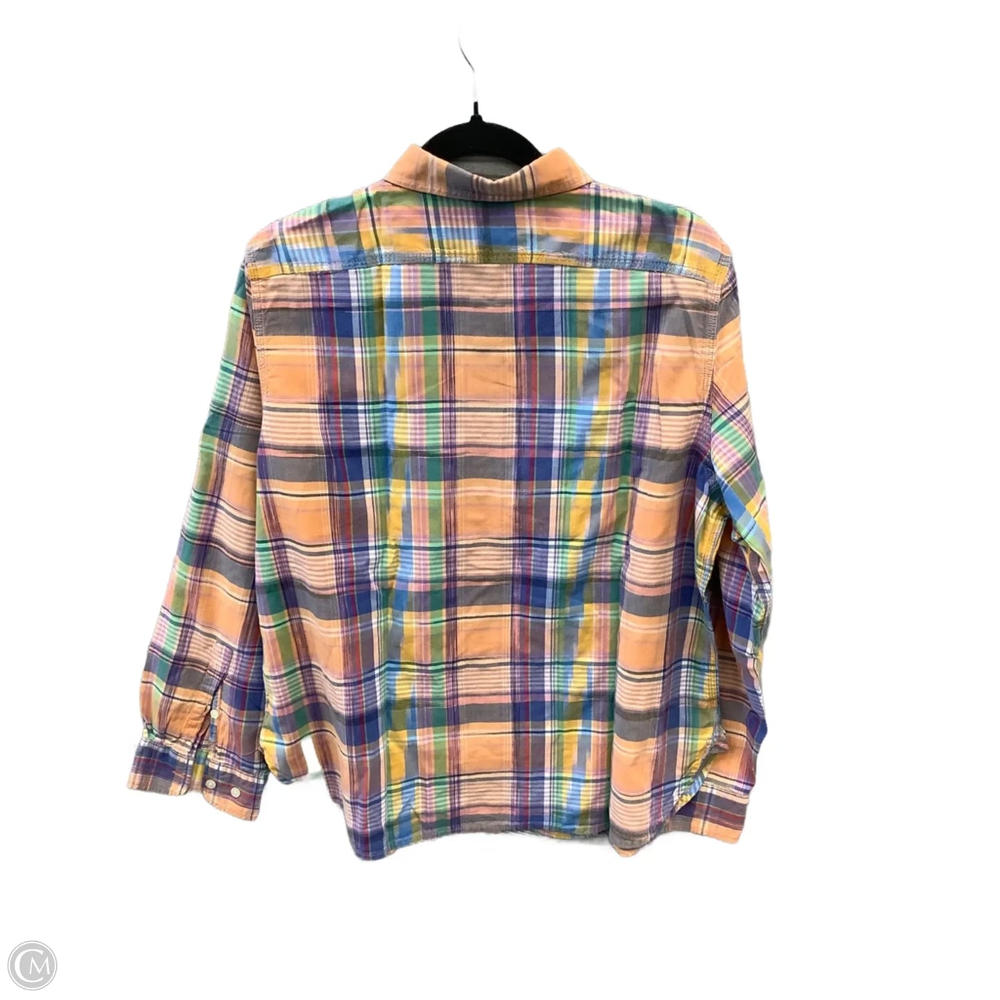 Top Long Sleeve By Lauren Jeans Co In Multi-colored, Size: Xl