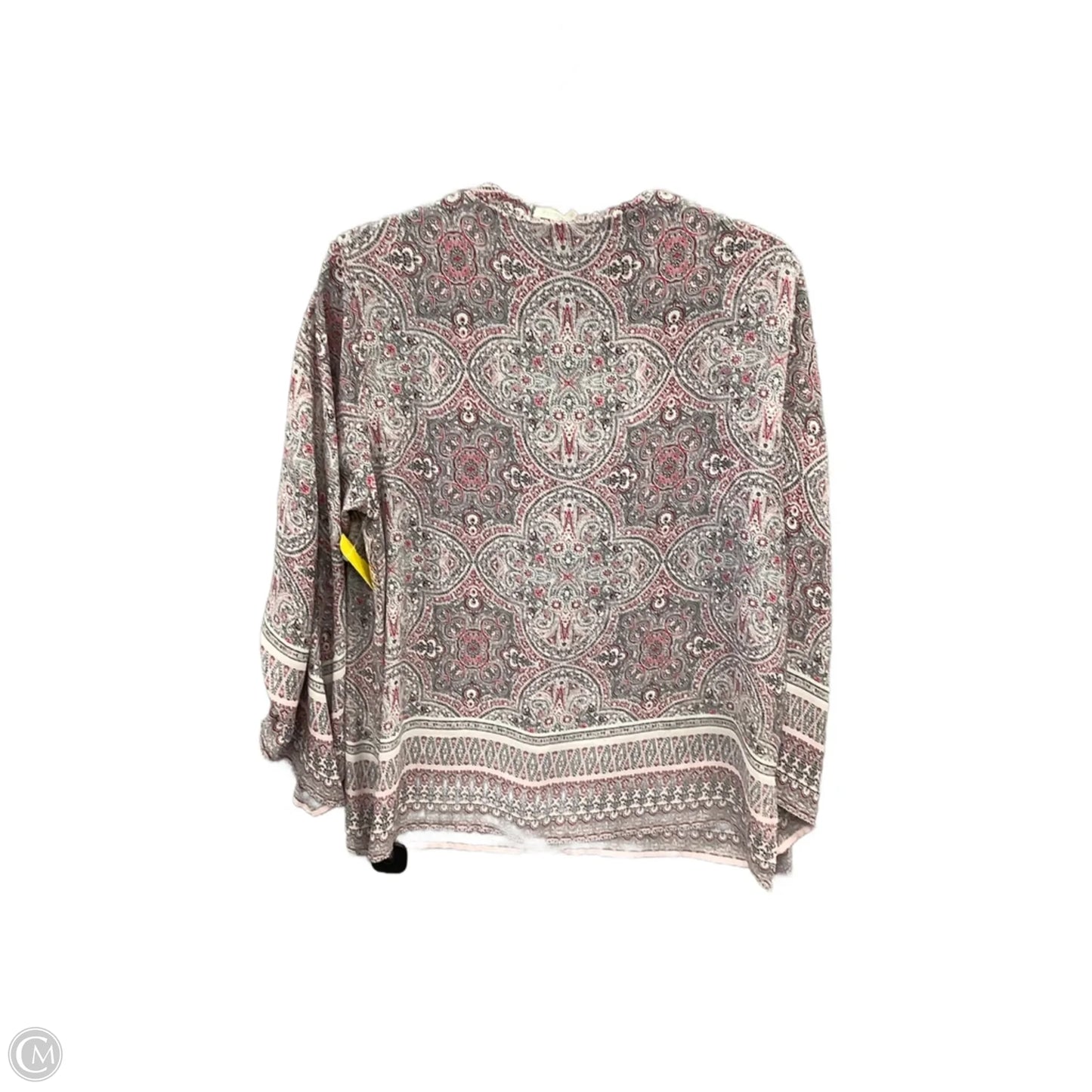 Top Long Sleeve By Violet And Claire In Multi-colored, Size: L