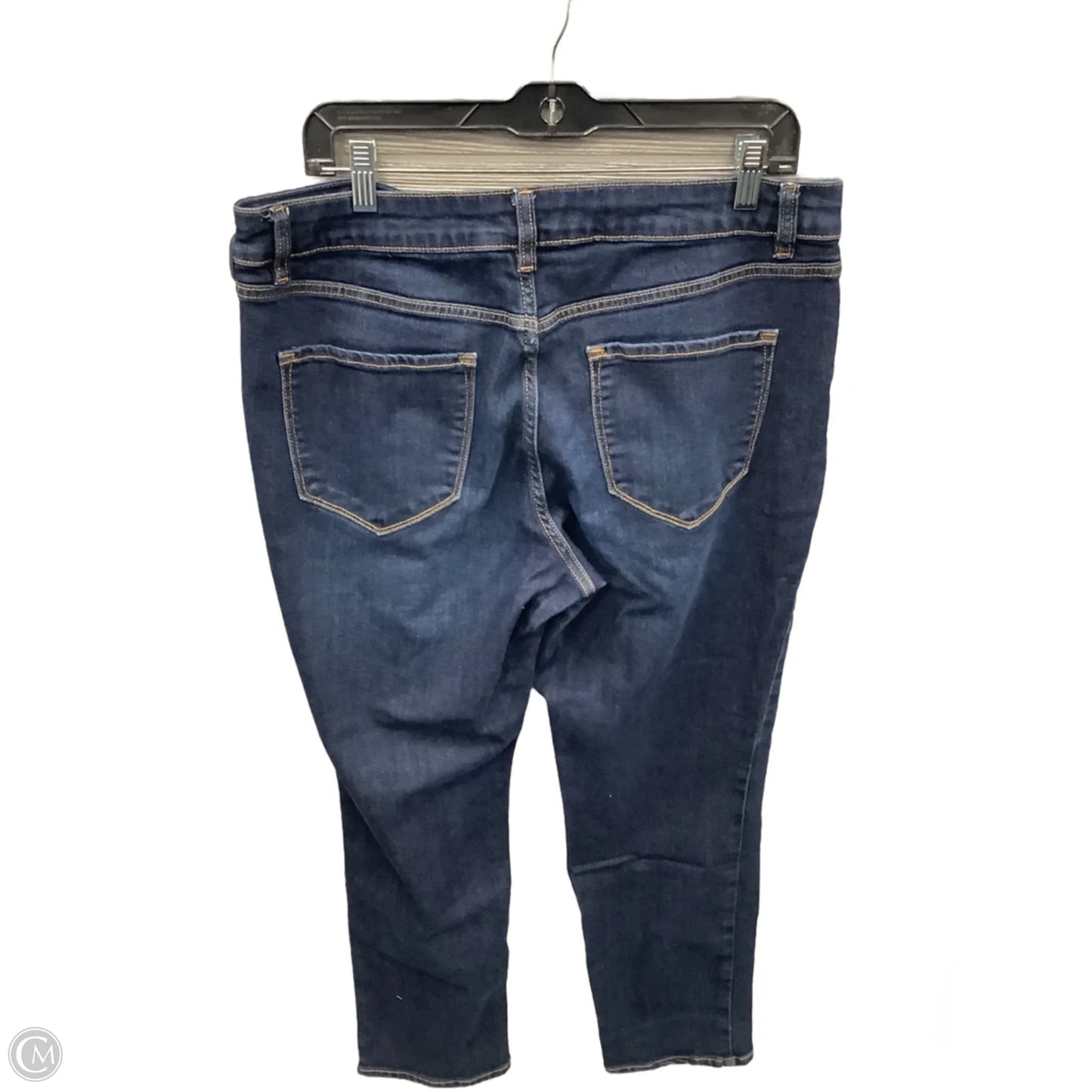 Jeans Straight By Liz Claiborne In Blue Denim, Size: 12