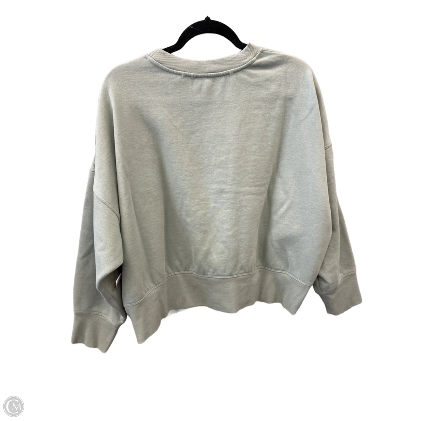 Sweatshirt Crewneck By Dkny In Green, Size: L