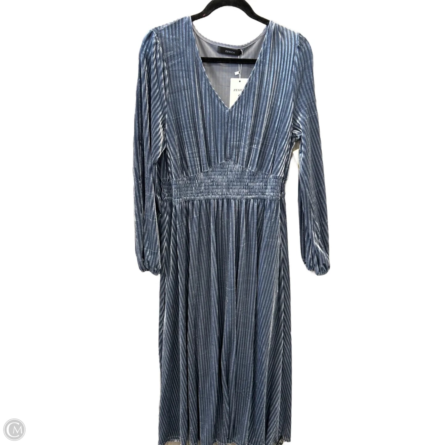 Dress Casual Maxi By Zesica In Blue, Size: L