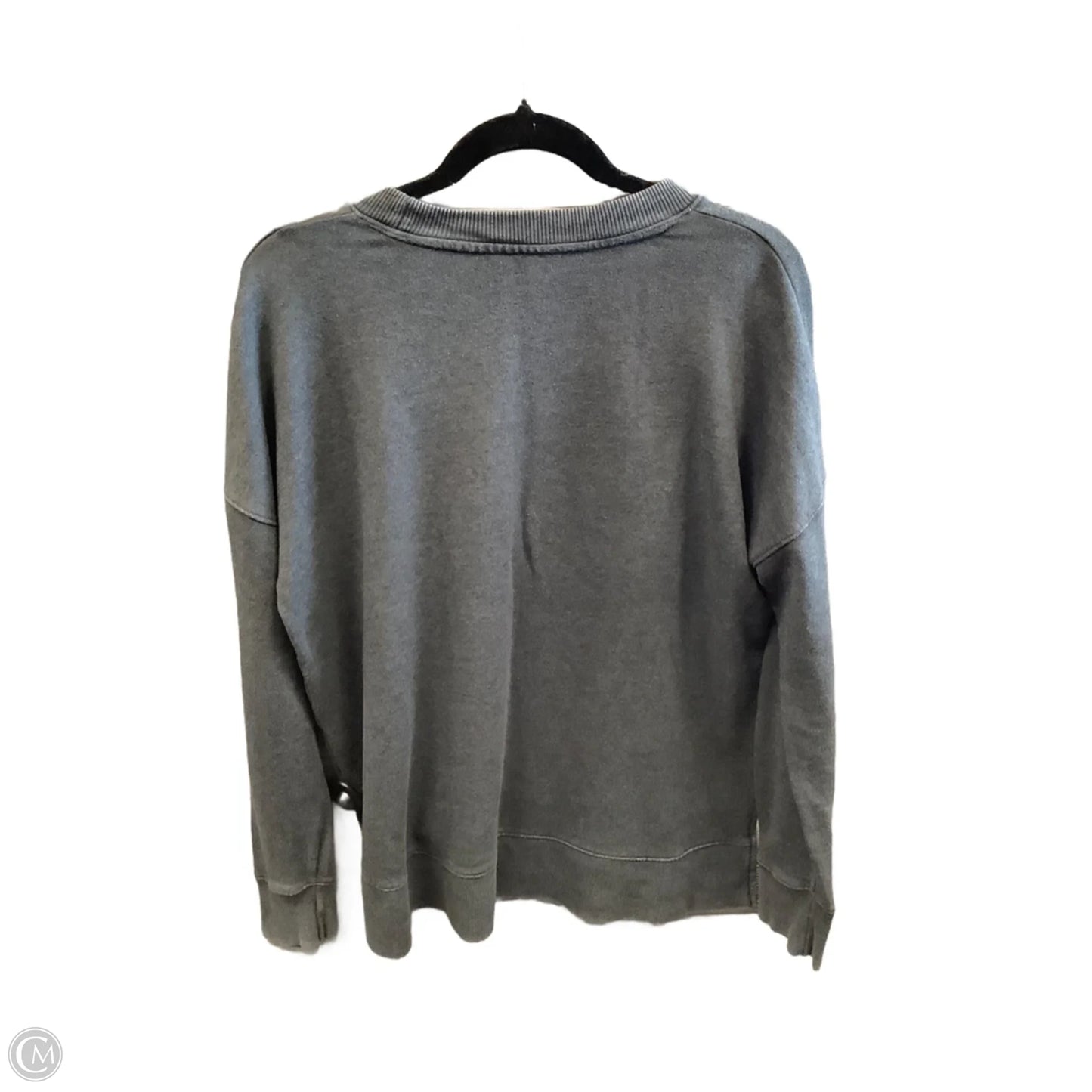 Sweatshirt Crewneck By Time And Tru In Grey, Size: M