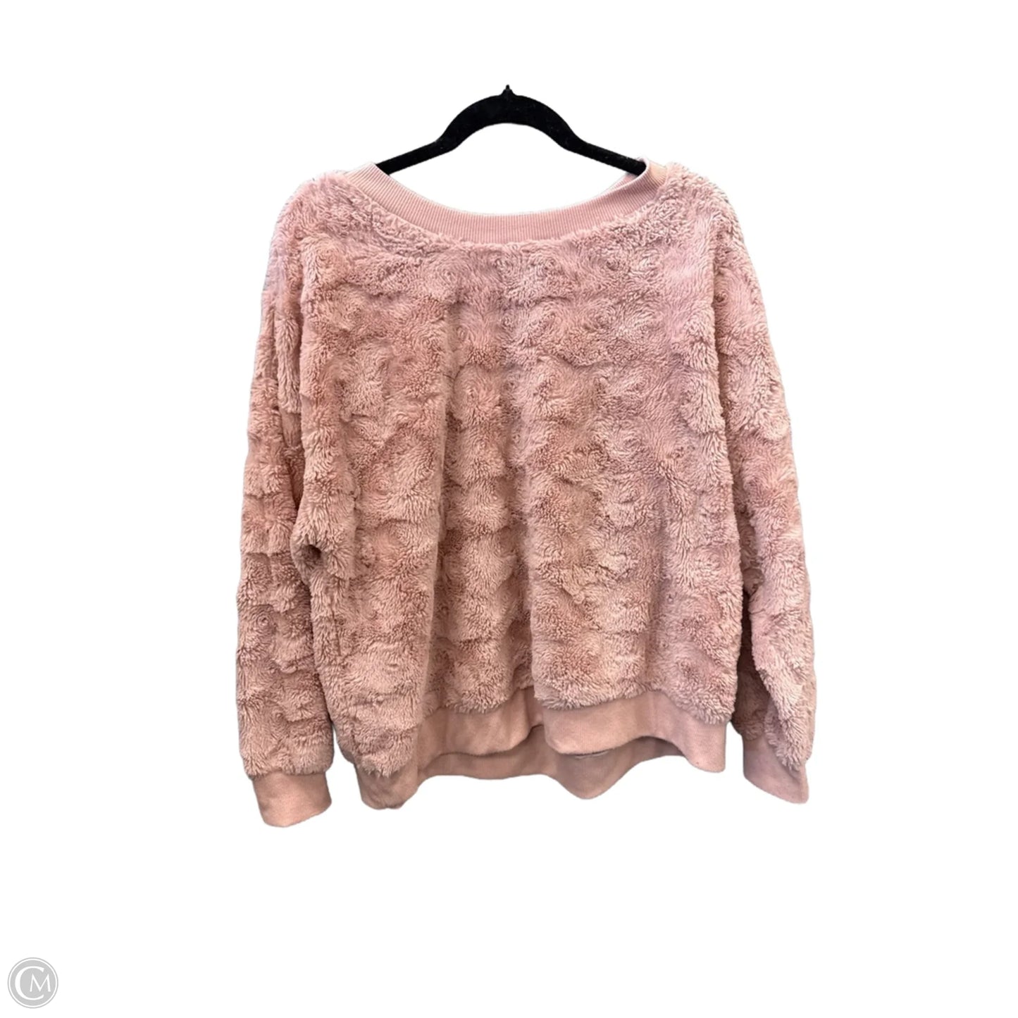 Sweatshirt Crewneck By Wallflower In Pink, Size: 1x
