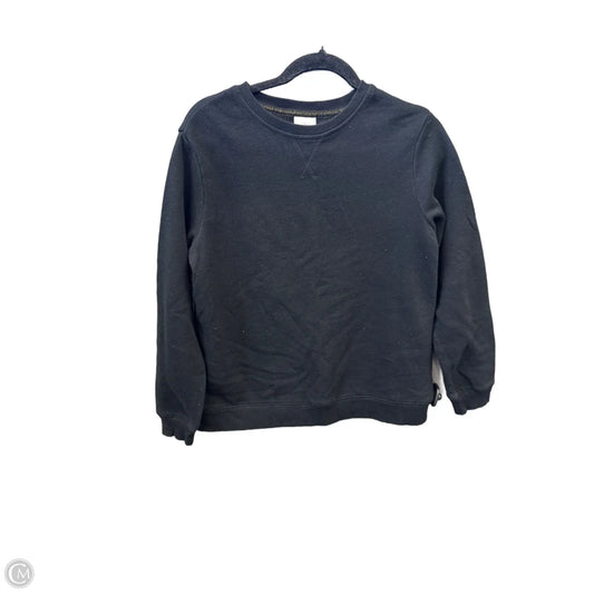 Sweatshirt Crewneck By Clothes Mentor In Black, Size: S