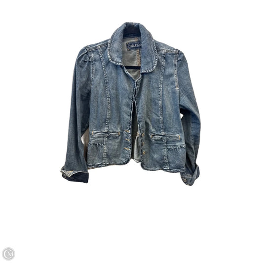 Jacket Denim By Maurices In Blue Denim, Size: L