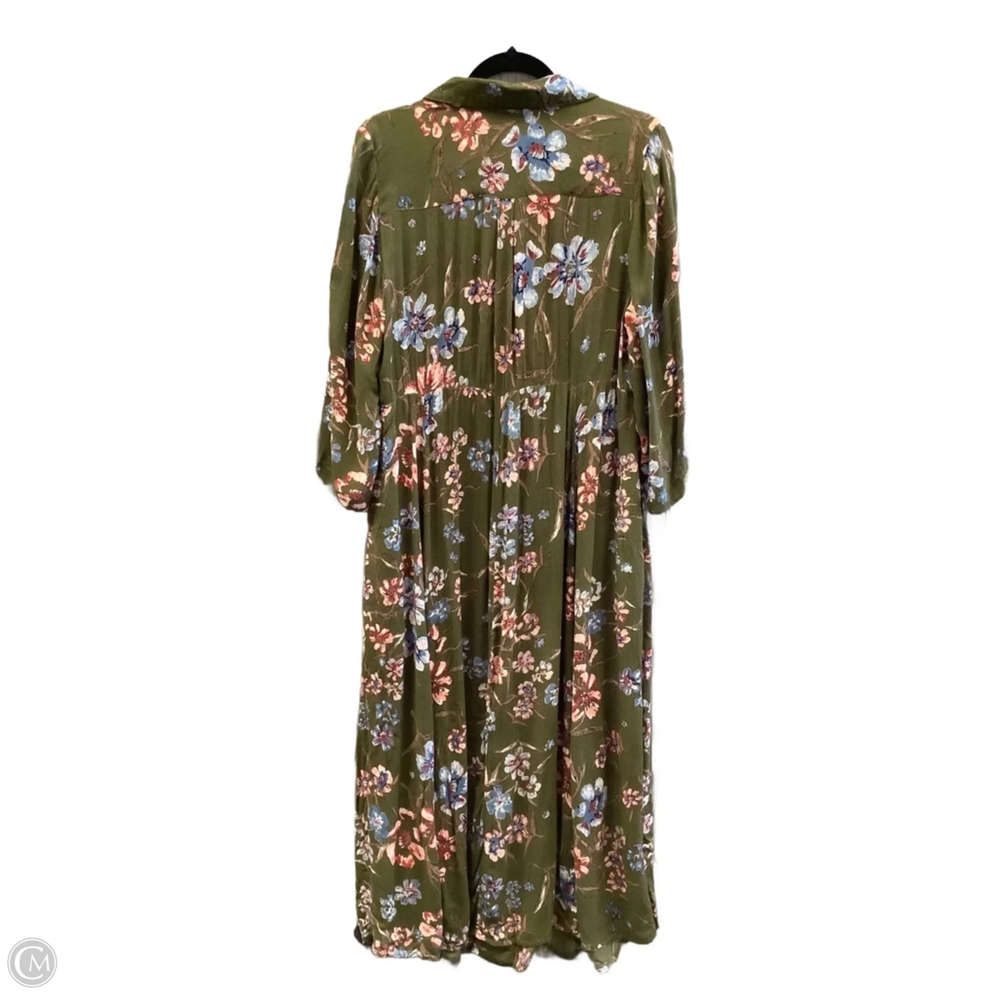 Dress Casual Maxi By Woman Within In Green, Size: Xxl