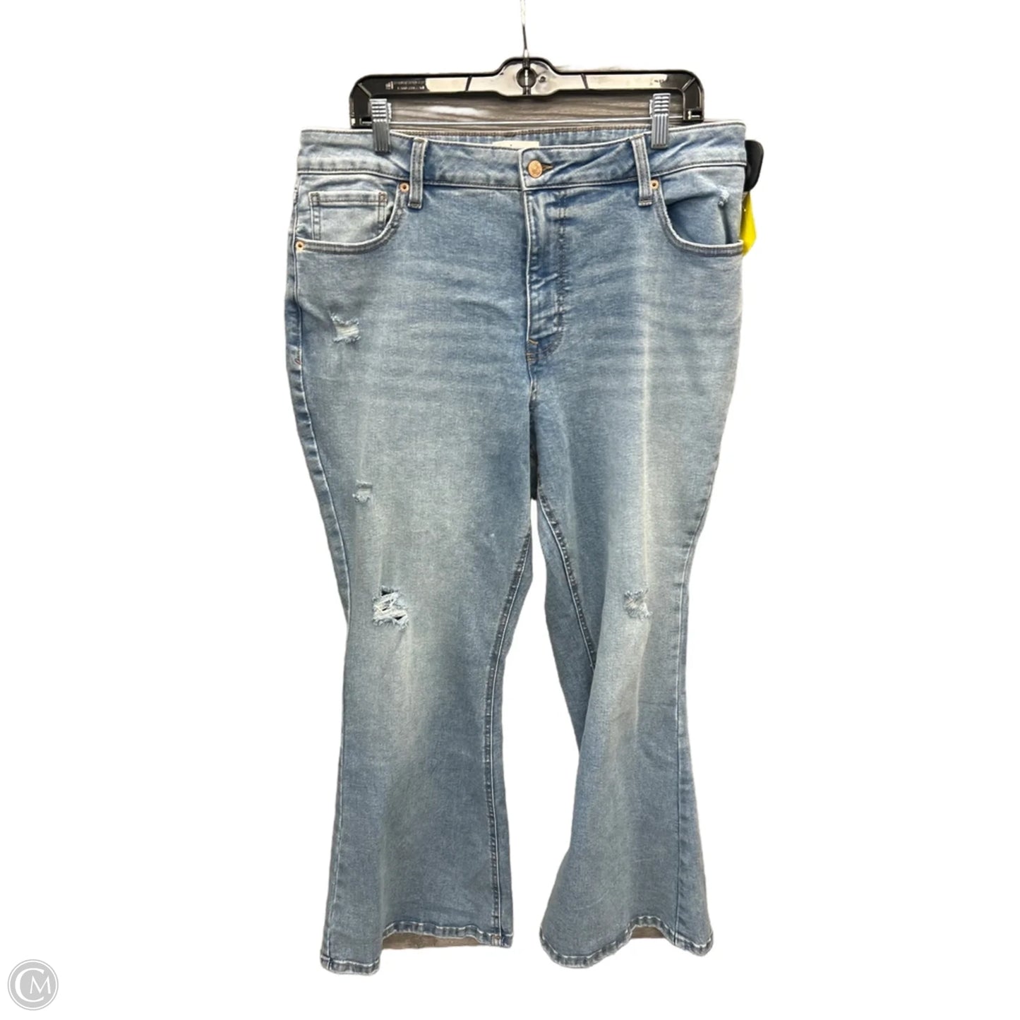 Jeans Boot Cut By Maurices In Blue Denim, Size: 16