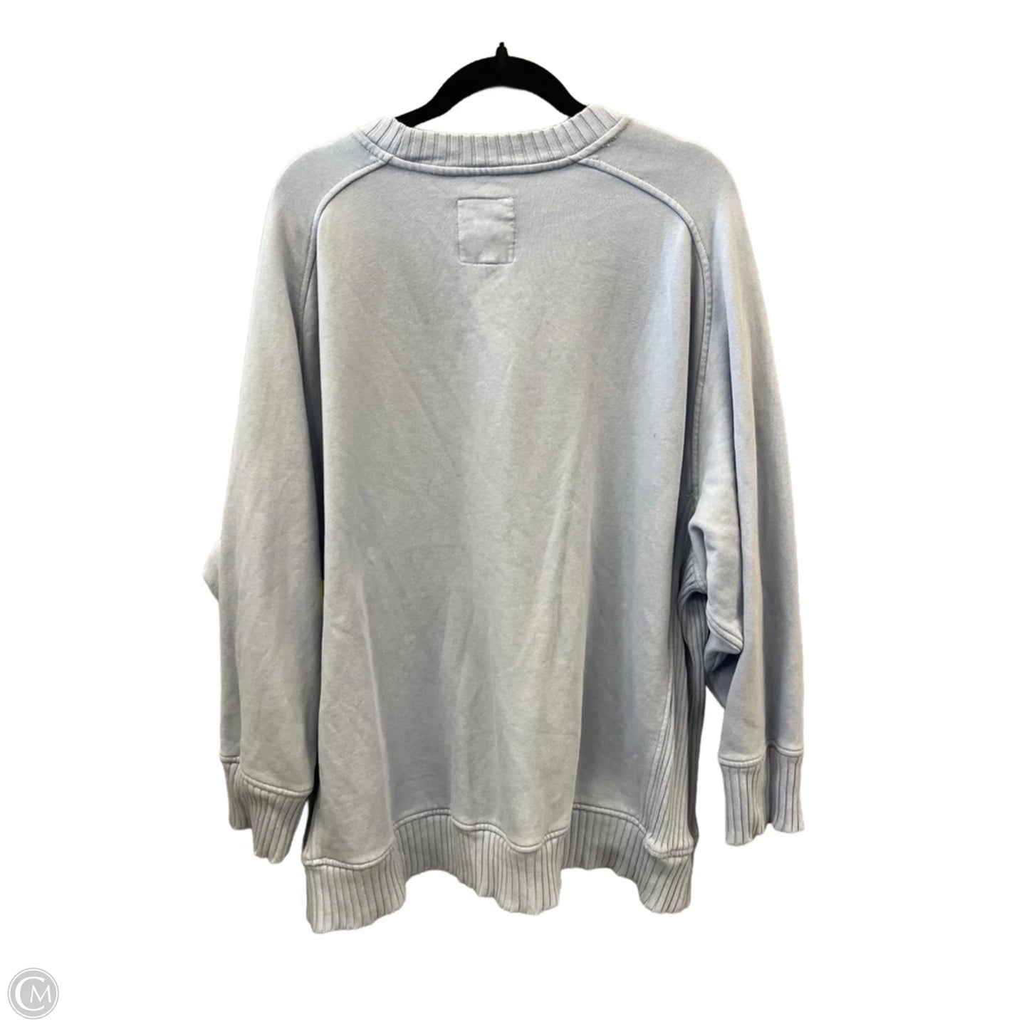 Sweatshirt Crewneck By Aerie In Blue, Size: Xl