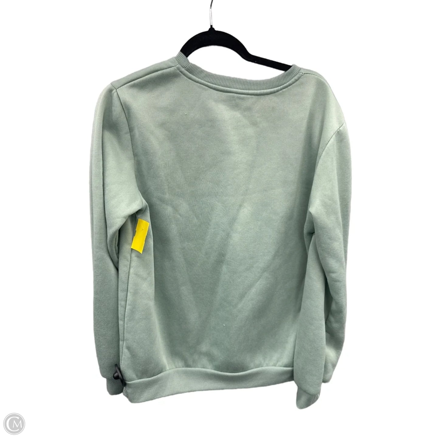 Top Long Sleeve By Shein In Green, Size: L
