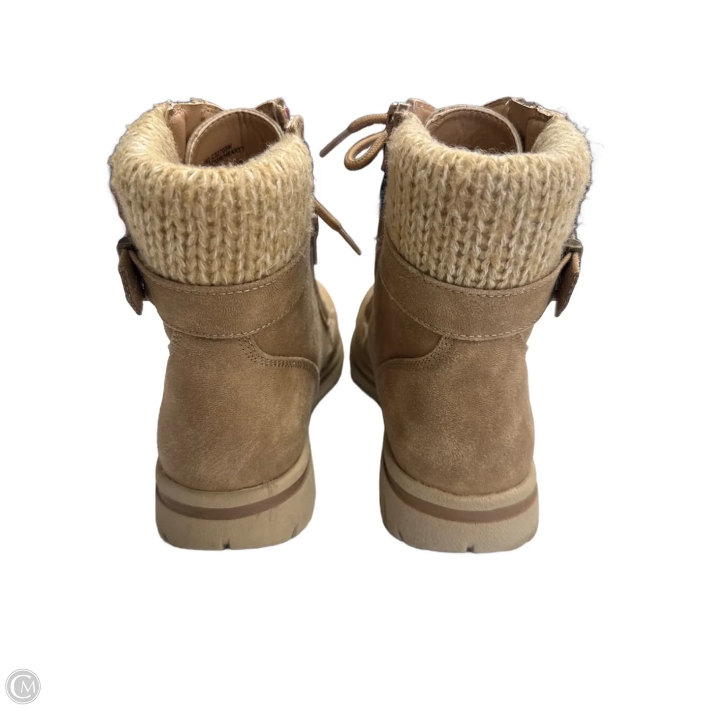 Boots Ankle Flats By Cliffs By White Mountain In Beige, Size: 9