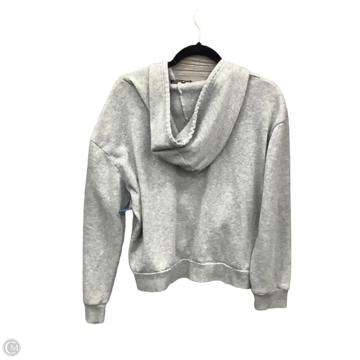 Sweatshirt Hoodie By Shein In Grey, Size: L