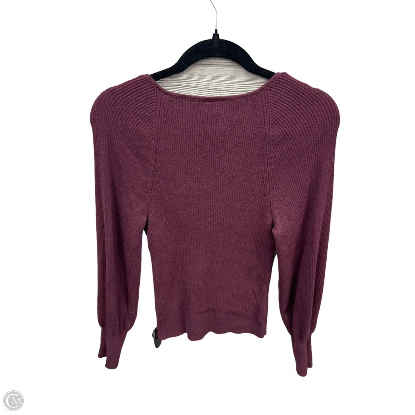 Top Long Sleeve By Gap In Maroon, Size: S