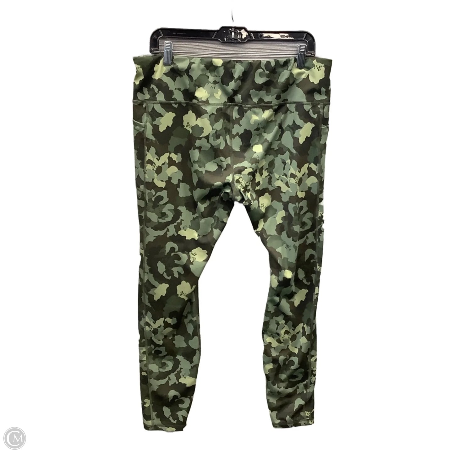 Athletic Leggings By Avia In Camouflage Print, Size: Xxl