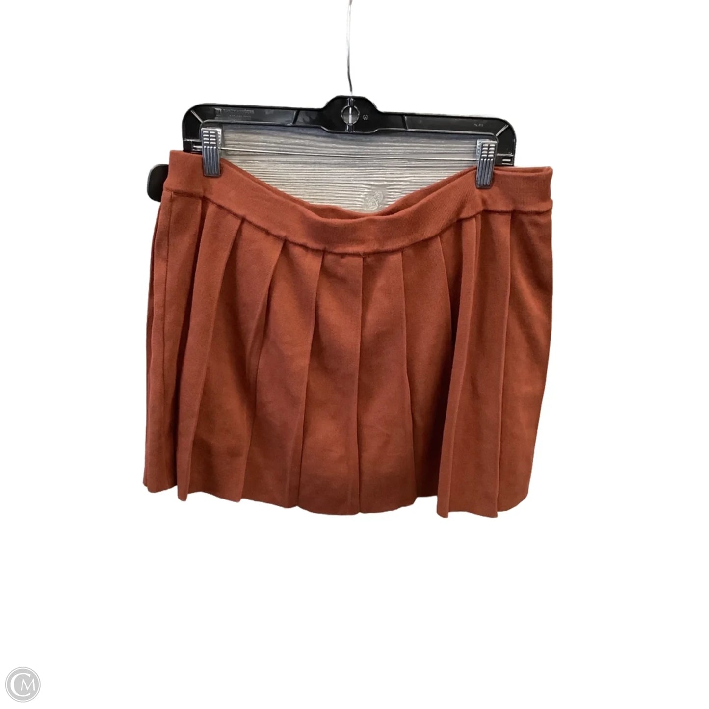 Skirt Mini & Short By Clothes Mentor In Brown, Size: 2x
