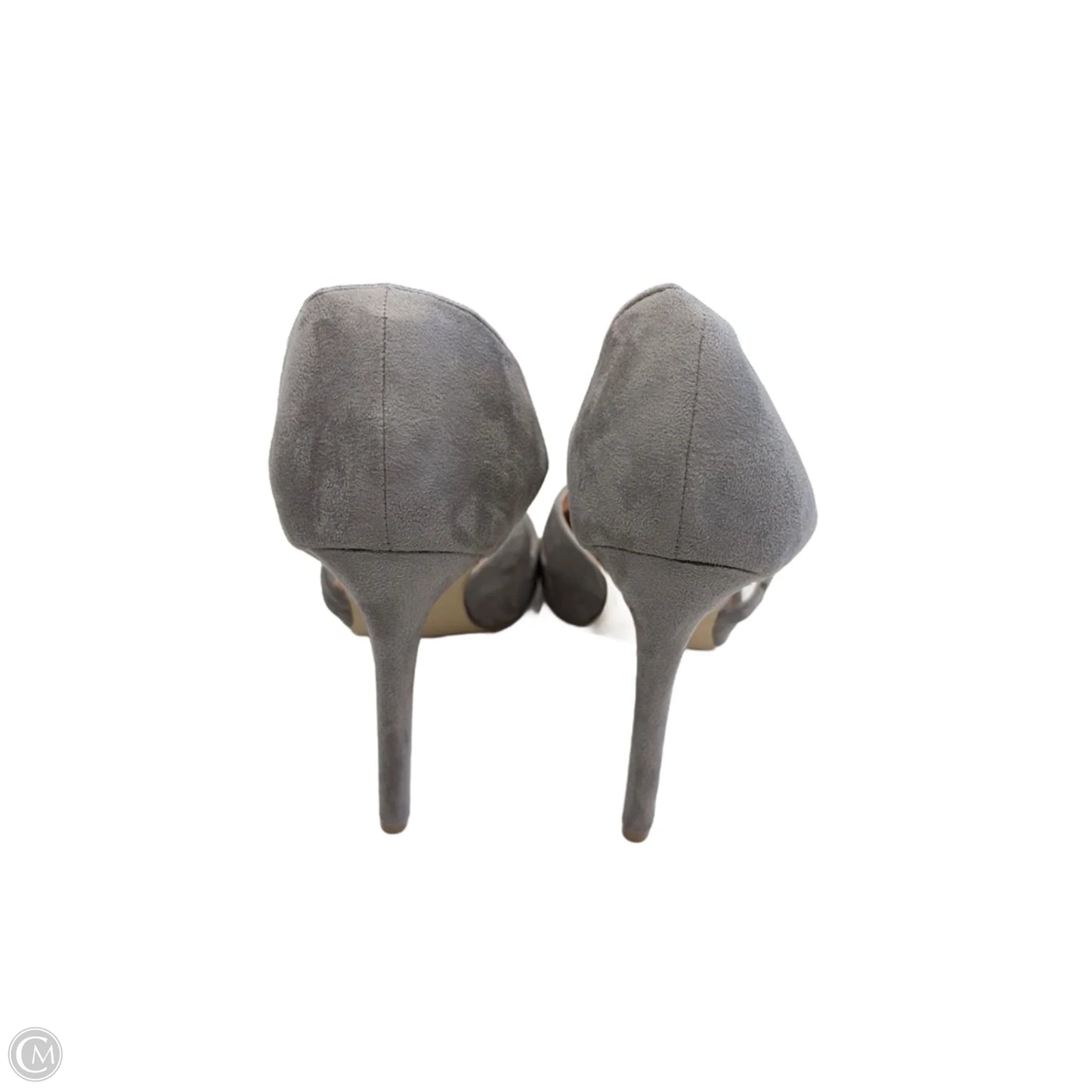 Shoes Heels Stiletto By Clothes Mentor In Grey, Size: 10