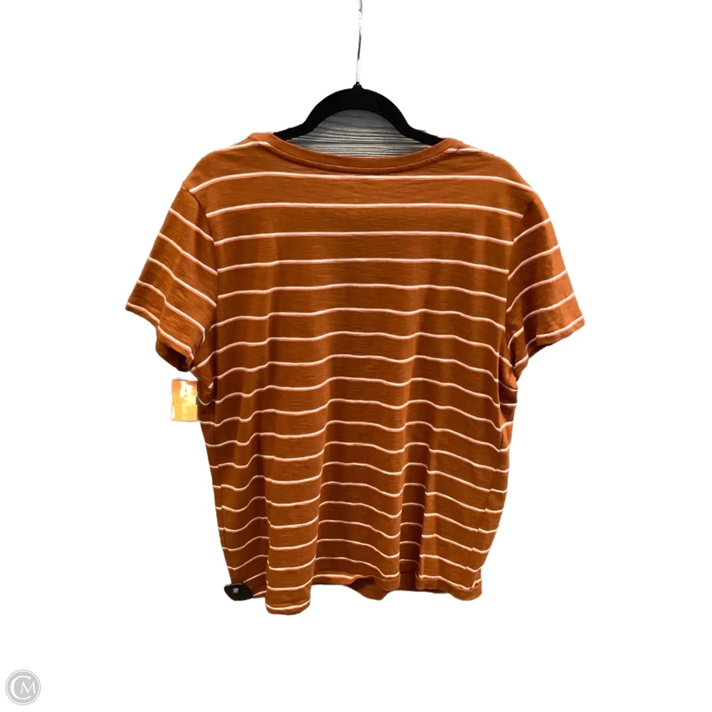 Top Short Sleeve By Universal Thread In Orange, Size: Xxl