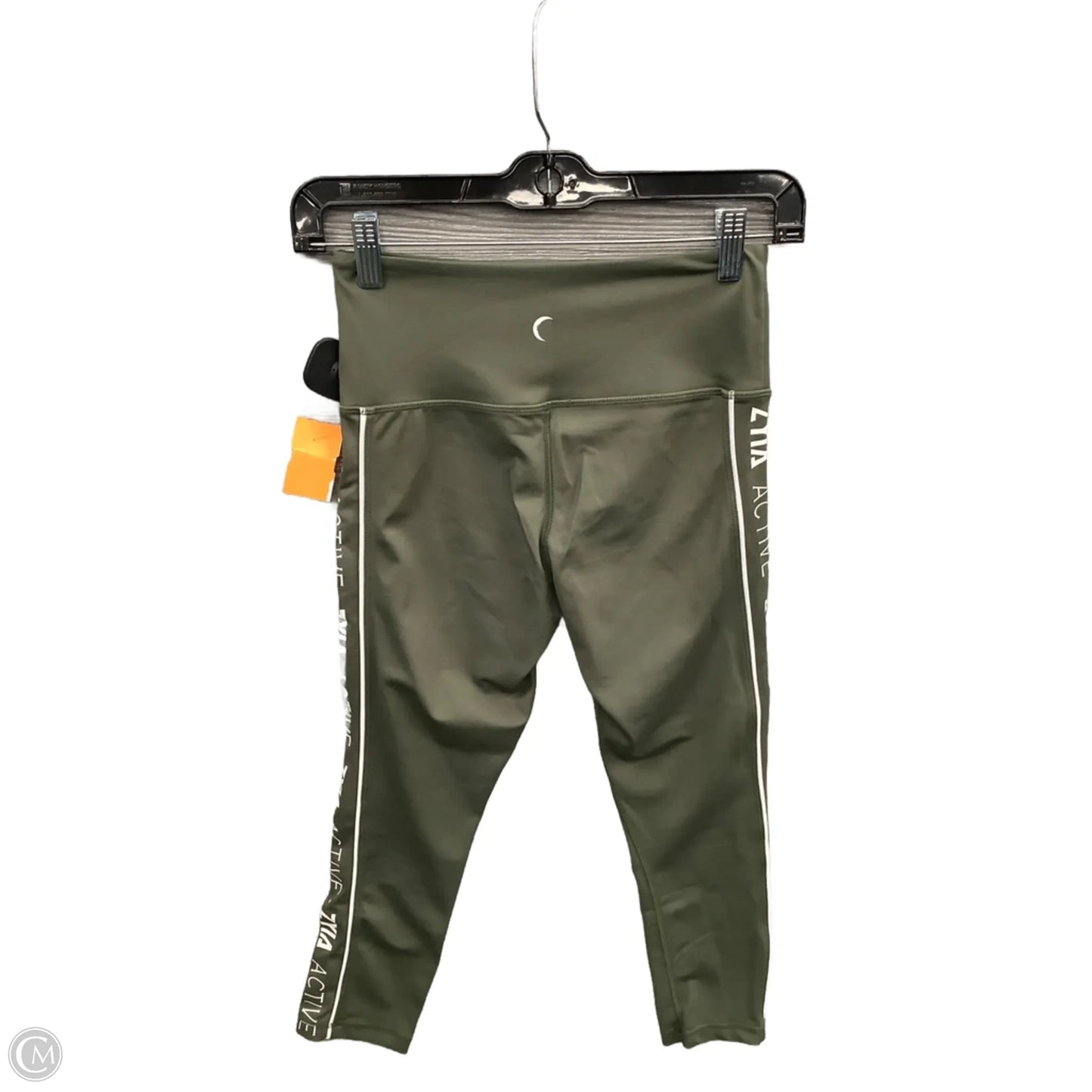 Athletic Leggings Capris By Zyia In Green, Size: Xs