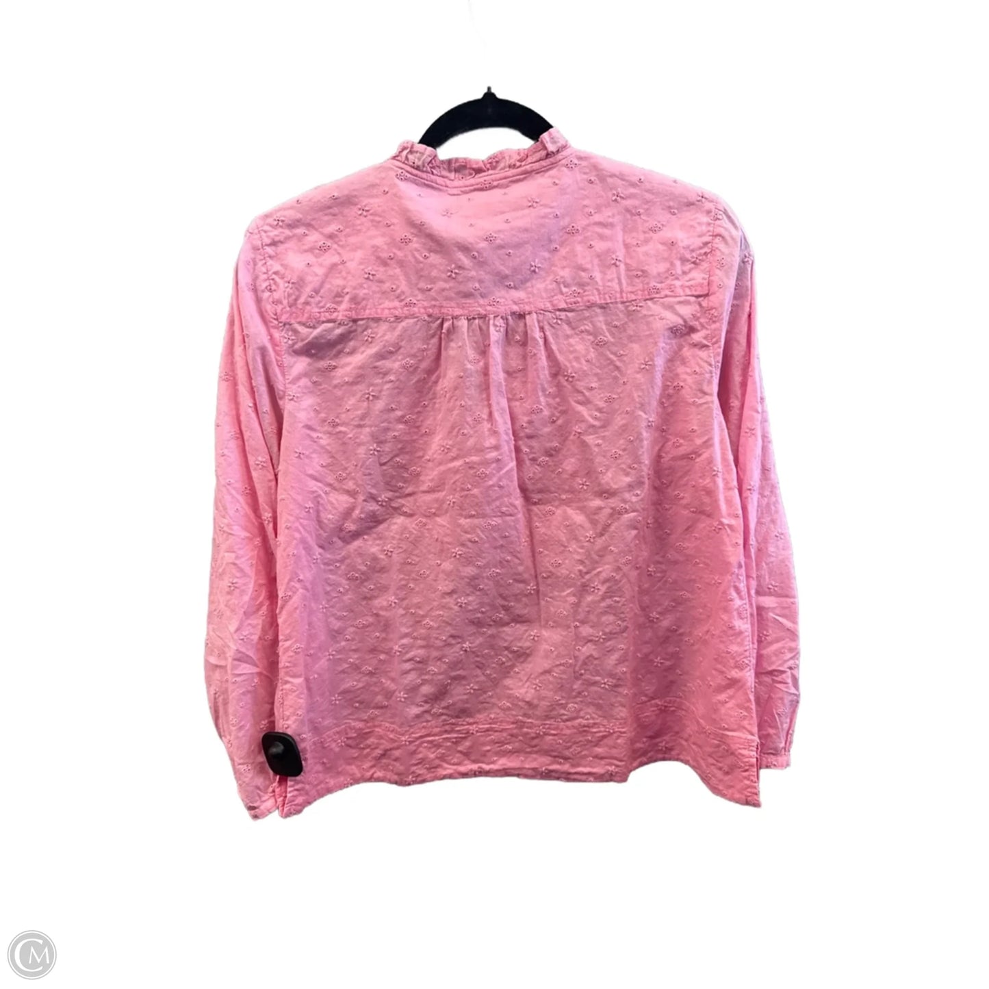 Top Long Sleeve By J. Crew In Pink, Size: M