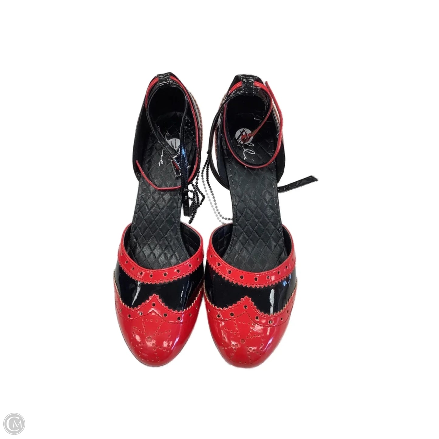 Shoes Heels Stiletto By Clothes Mentor In Black & Red, Size: 11