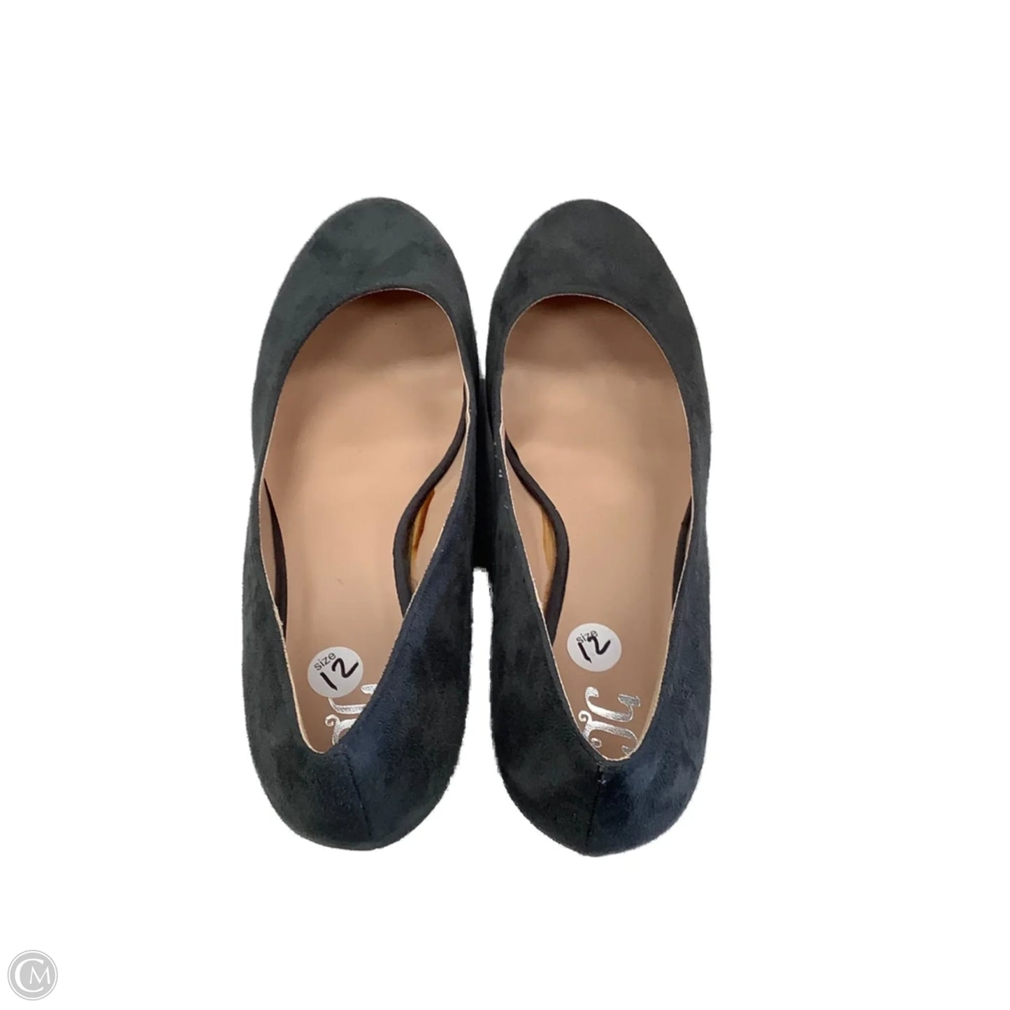 Shoes Heels Wedge By Jg Collections In Grey, Size: 12