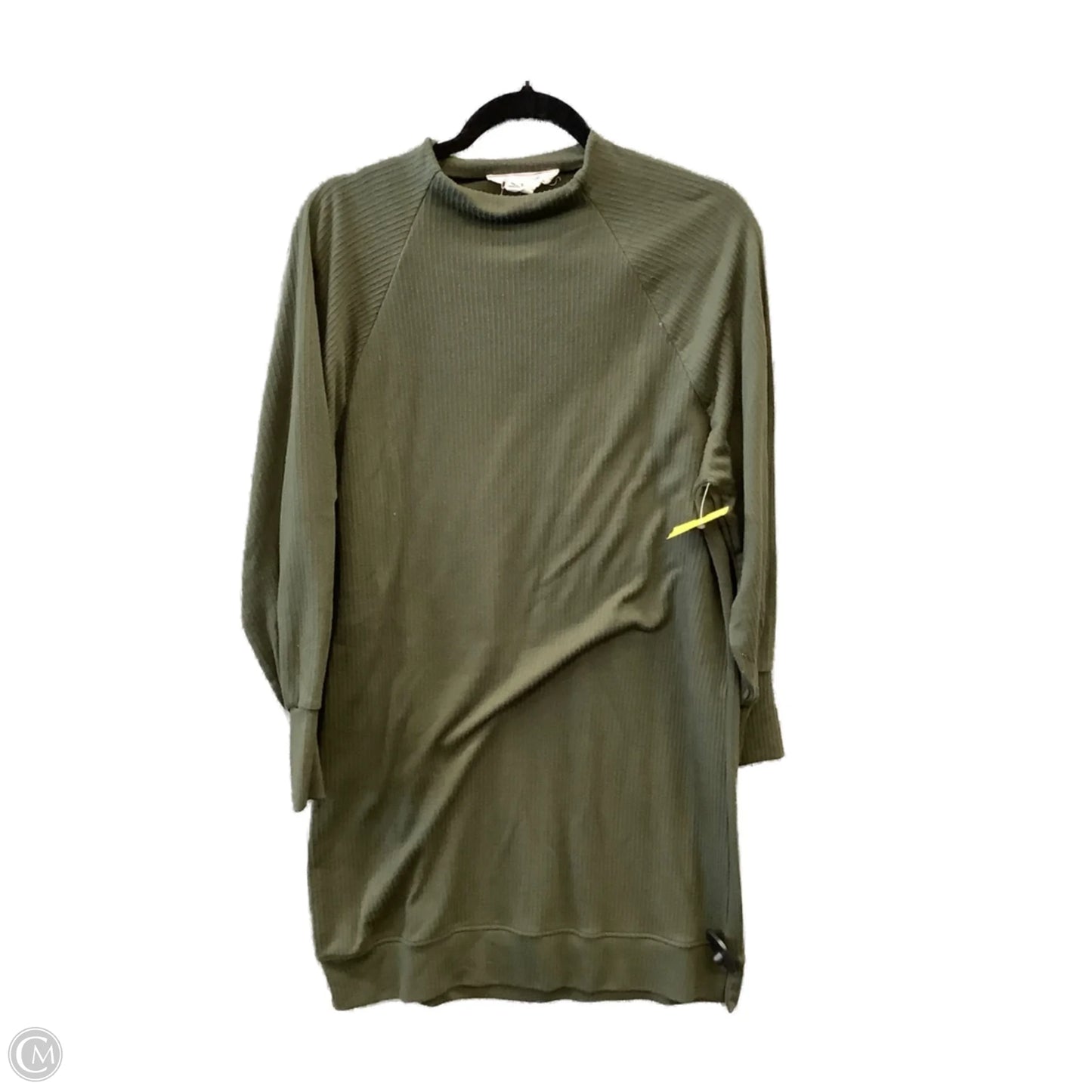 Dress Sweater By Workshop In Green, Size: S