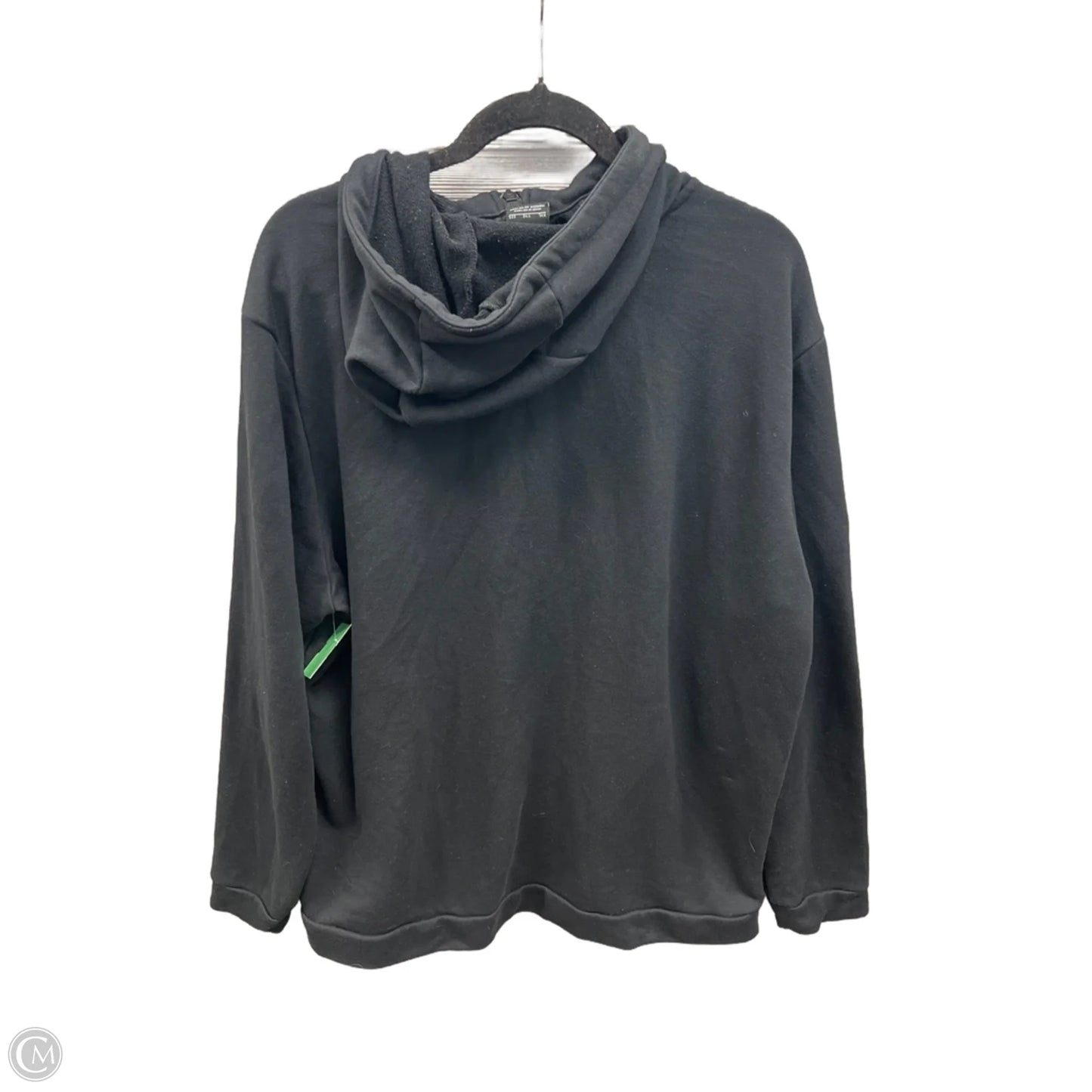 Sweatshirt Hoodie By Nike In Black, Size: Xxl